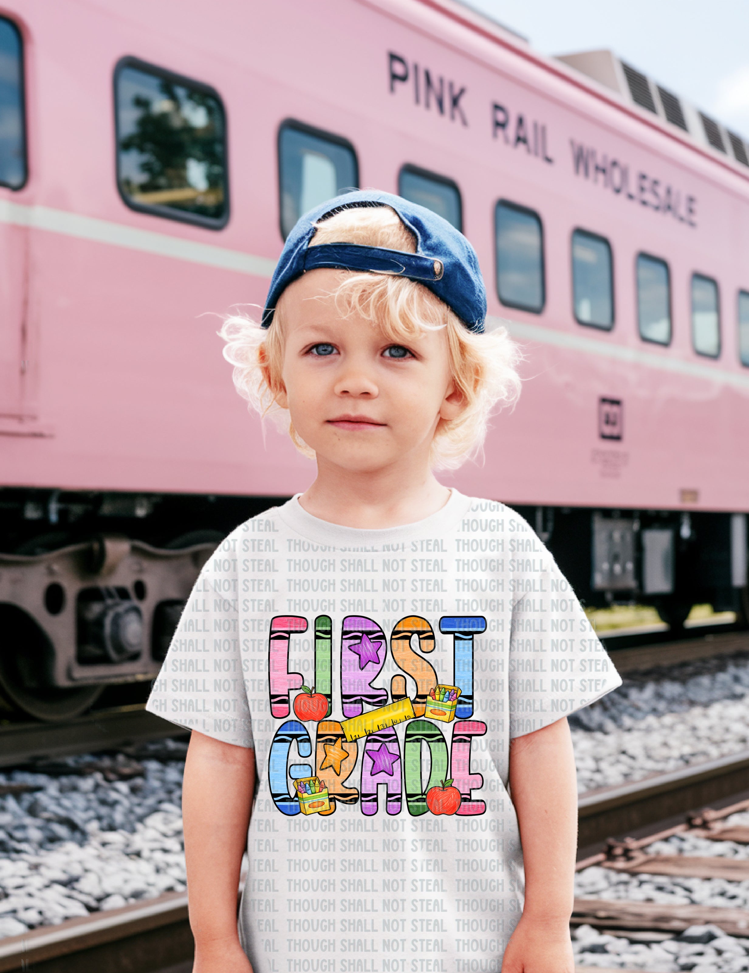 08-208 Crayon Grade (Choose One) Completed Tee