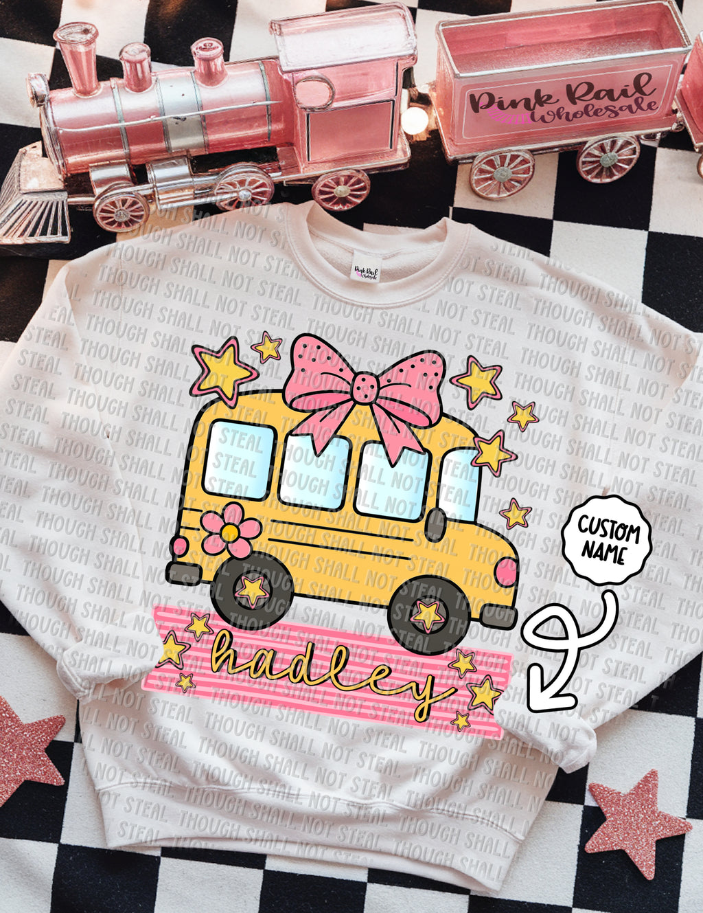 08-209 Custom School Bus Completed Tee