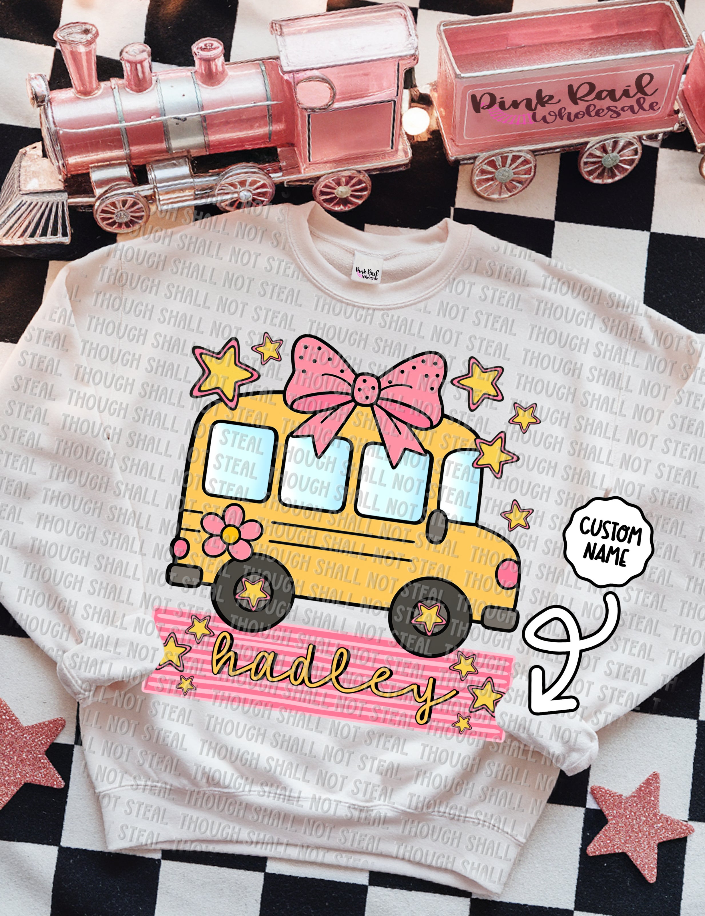 08-209 Custom School Bus Completed Tee