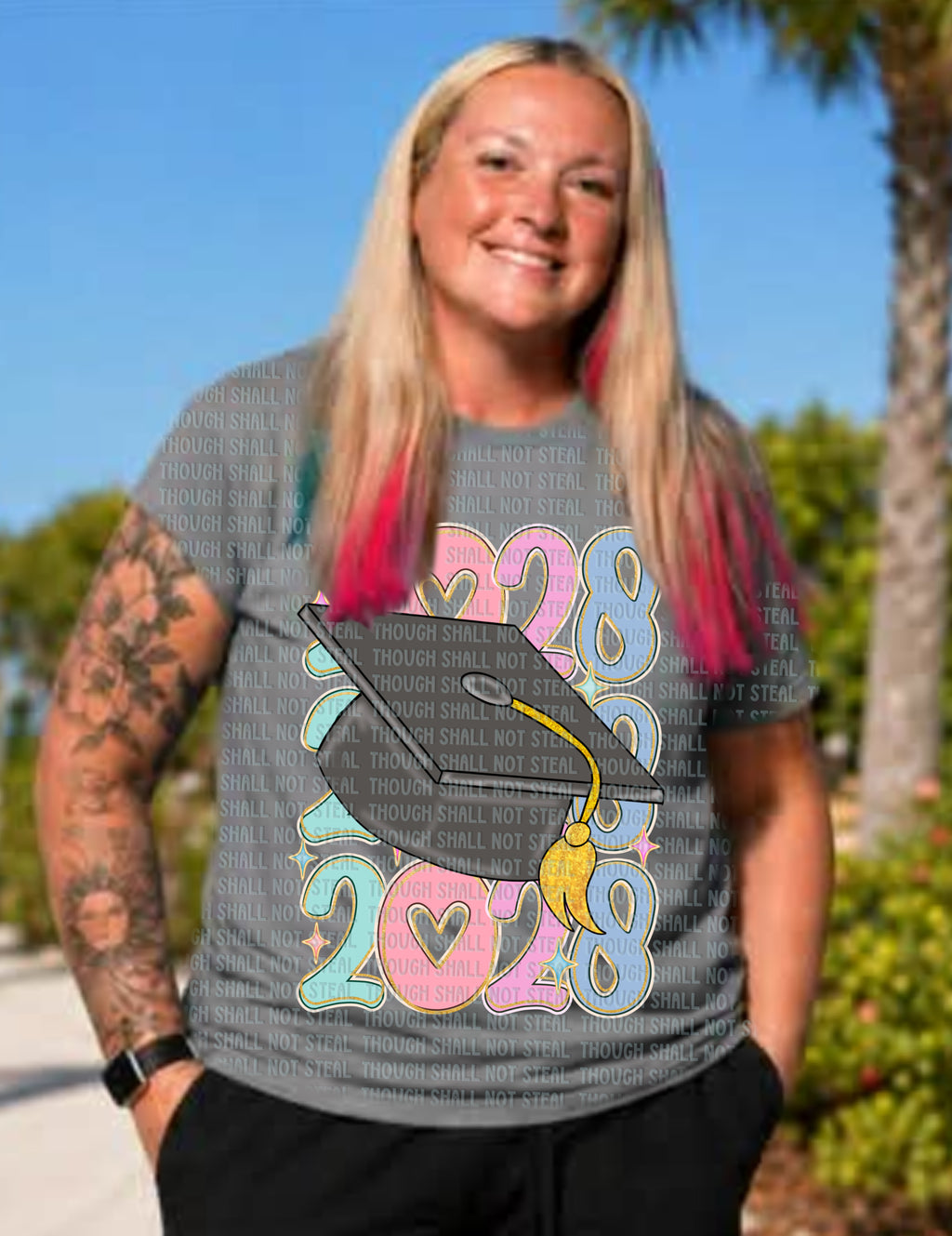 08-211 Senior - Choose Graduation Year Completed Tee