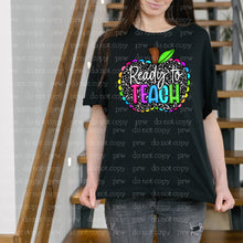 Load image into Gallery viewer, 08-22 Ready To Teach Apple Composition Completed Tee
