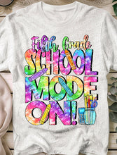 Load image into Gallery viewer, 08-64 School Mode On - Fifth Grade Completed Tee
