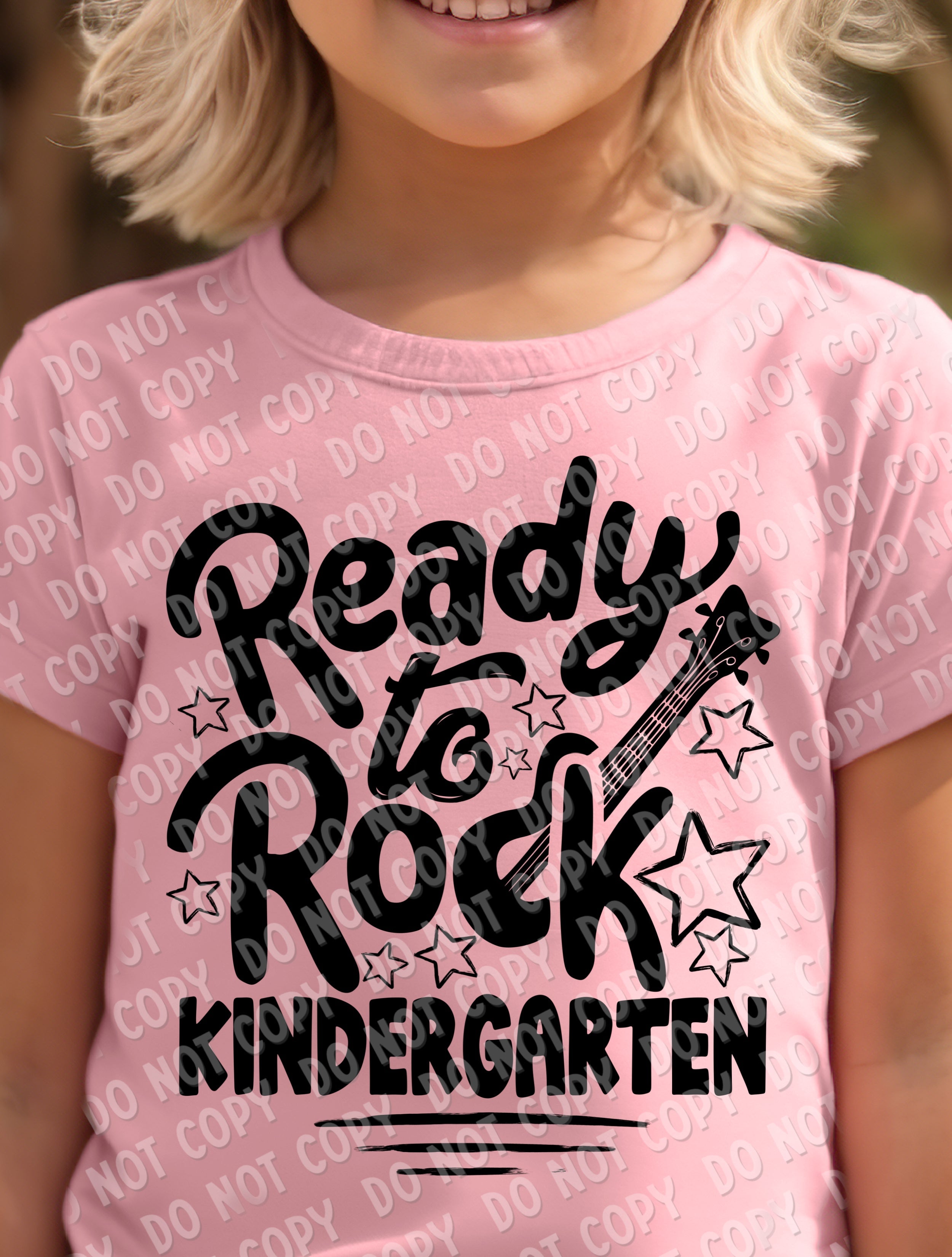 08-67 Ready to Rock - Black (choose grade) Completed Tee