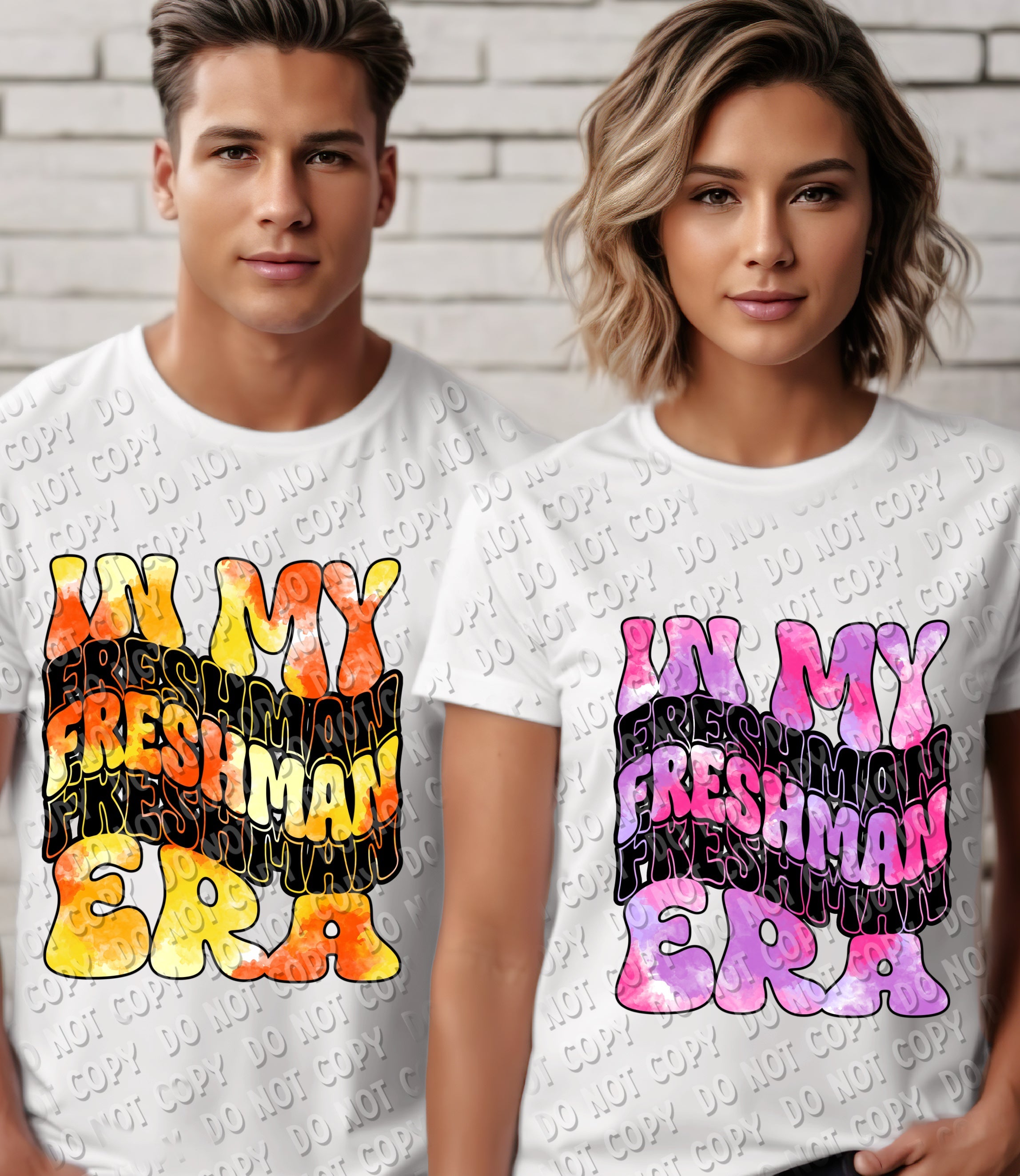 08-70 In my Era - Pink (choose grade level) Completed Tee