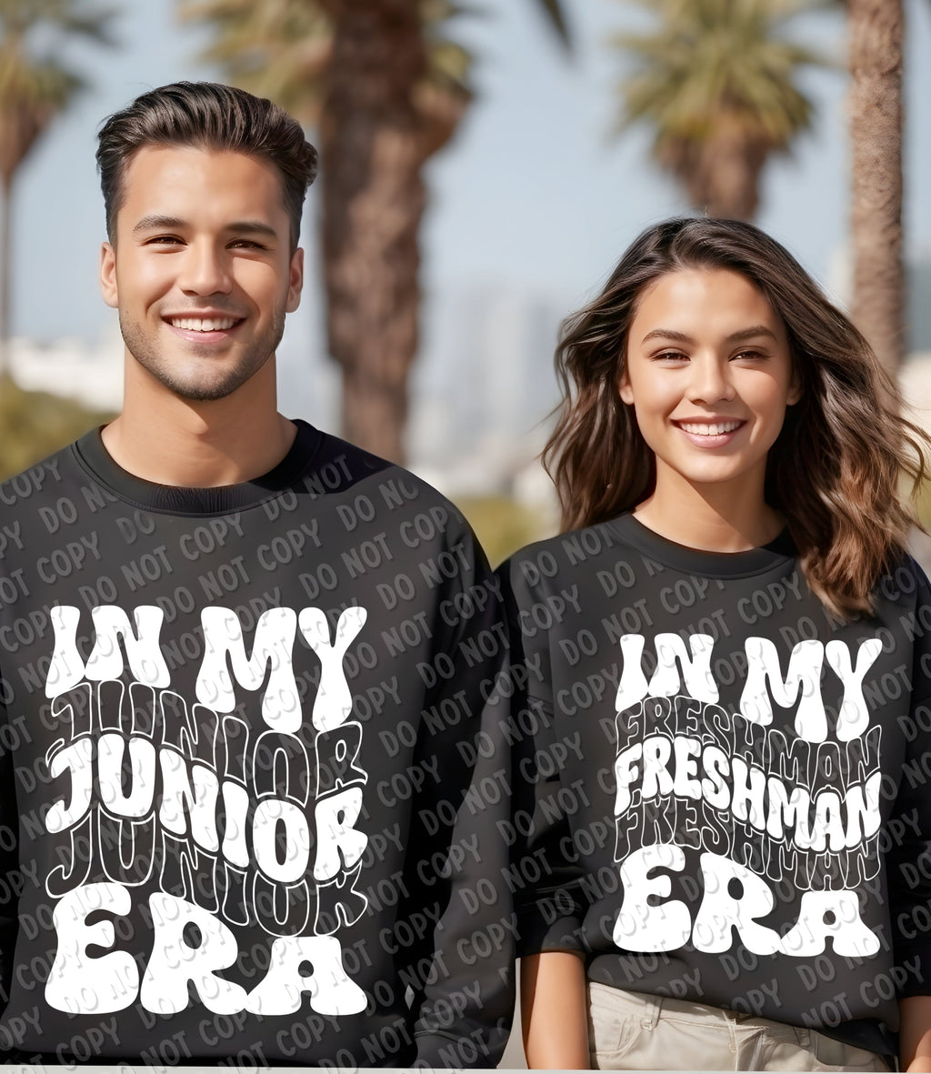 08-72 In my Era - (White choose grade level) Completed Tee