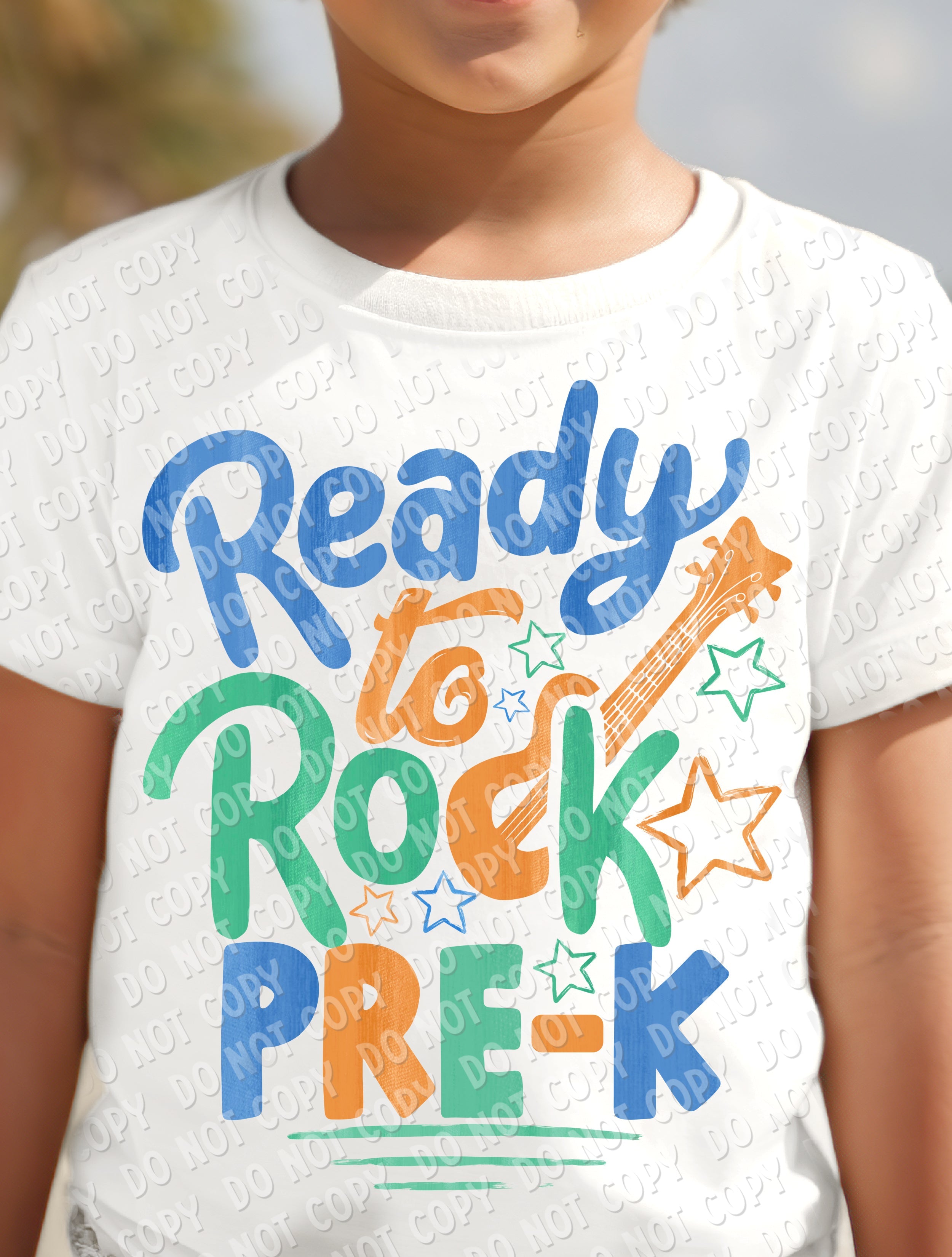 08-73 Ready to Rock - Color (choose grade) Completed Tee