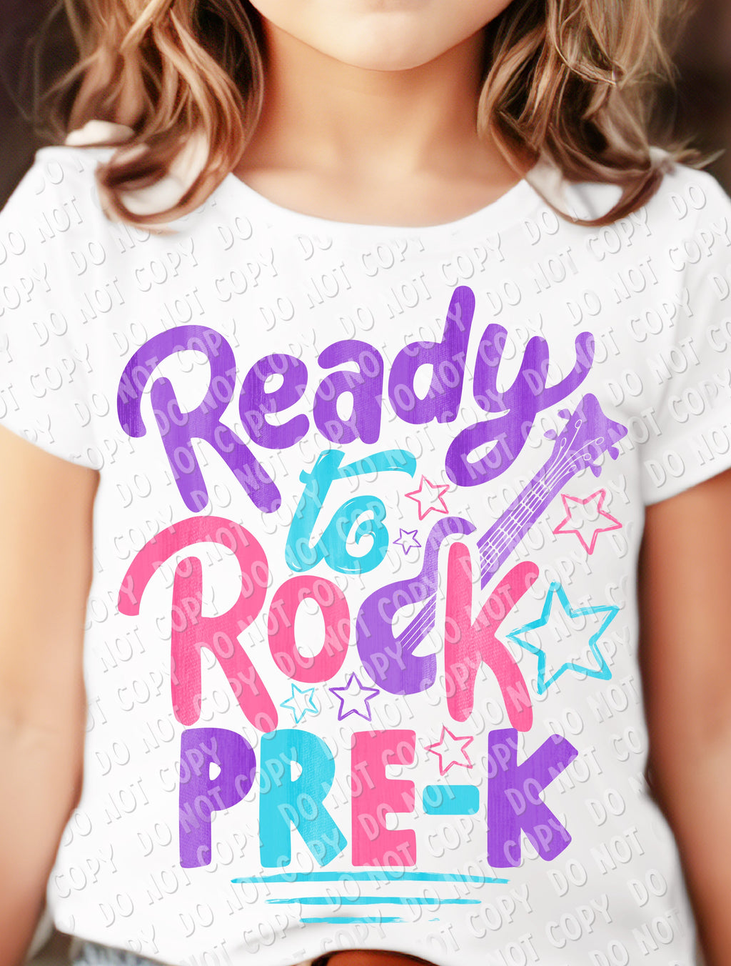 08-73 Ready to Rock - Color (choose grade) Completed Tee