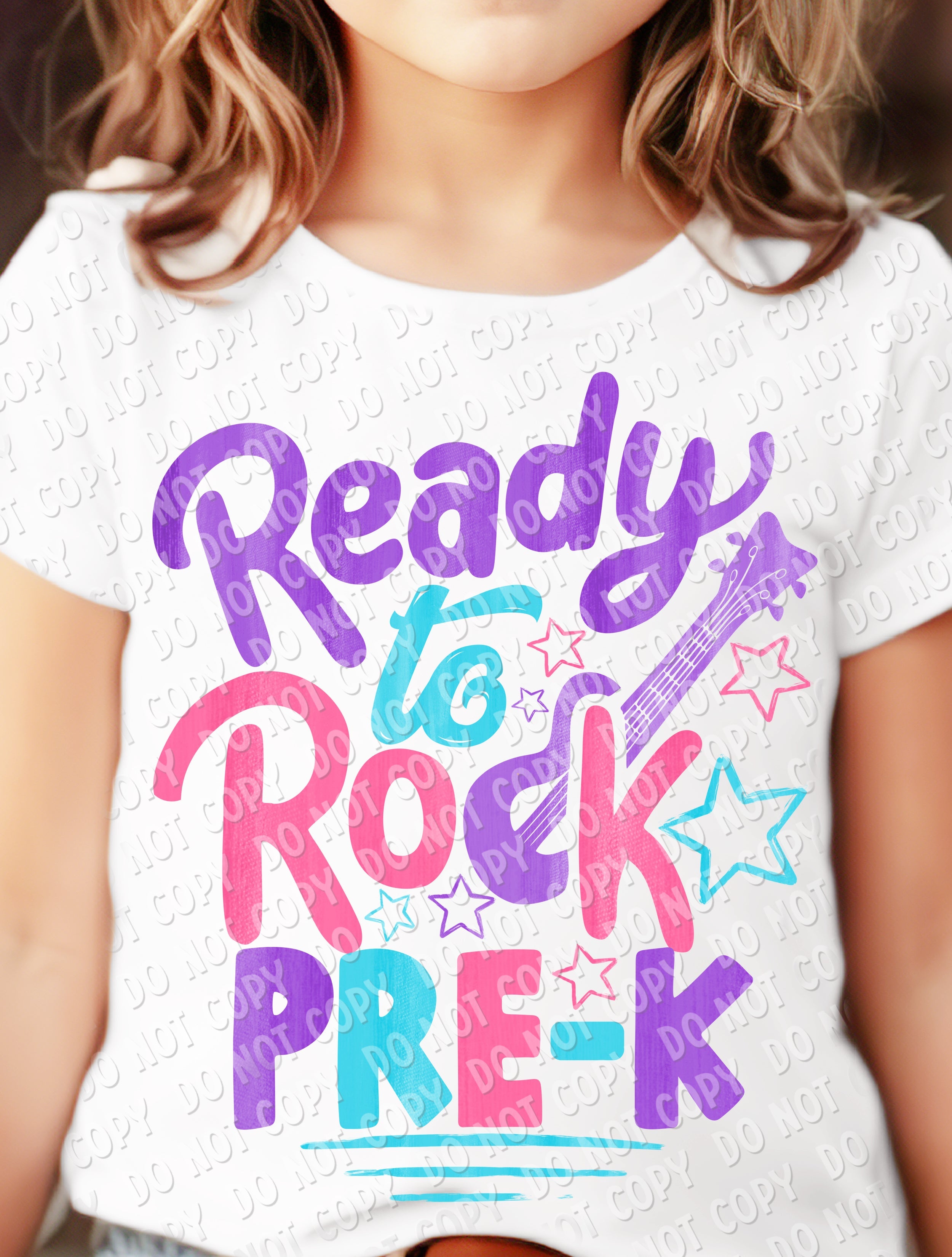 08-73 Ready to Rock - Color (choose grade) Completed Tee