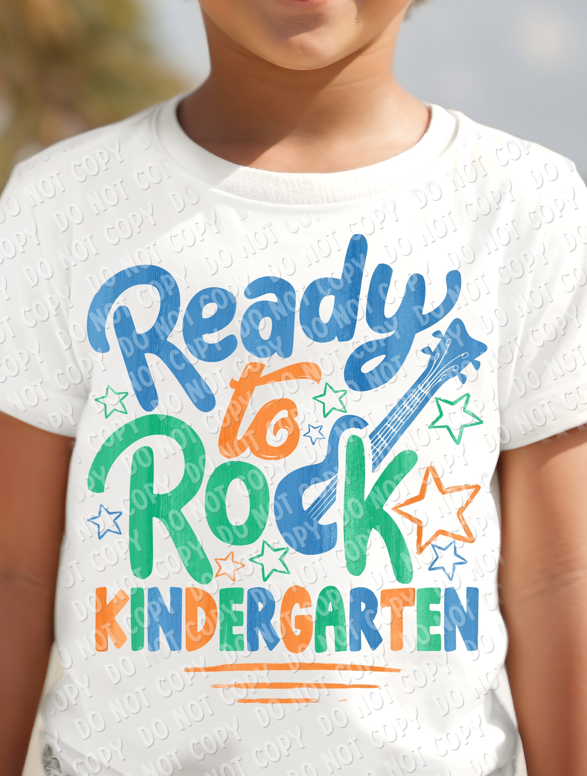 08-73 Ready to Rock - Color (choose grade) Completed Tee