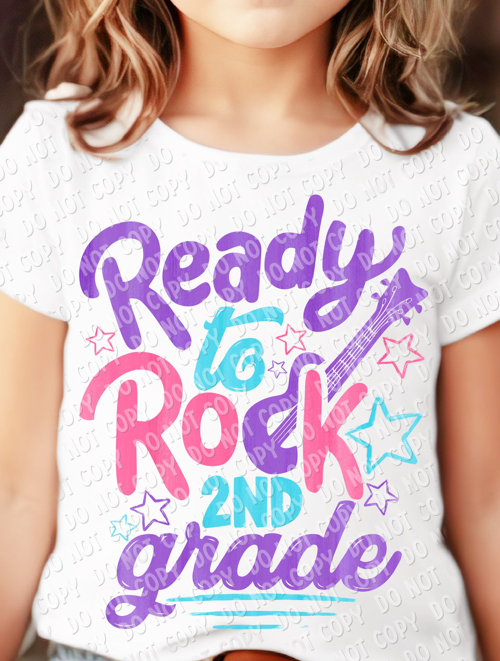 08-73 Ready to Rock - Color (choose grade) Completed Tee
