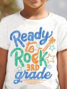 08-73 Ready to Rock - Color (choose grade) - DTF TRANSFER ONLY