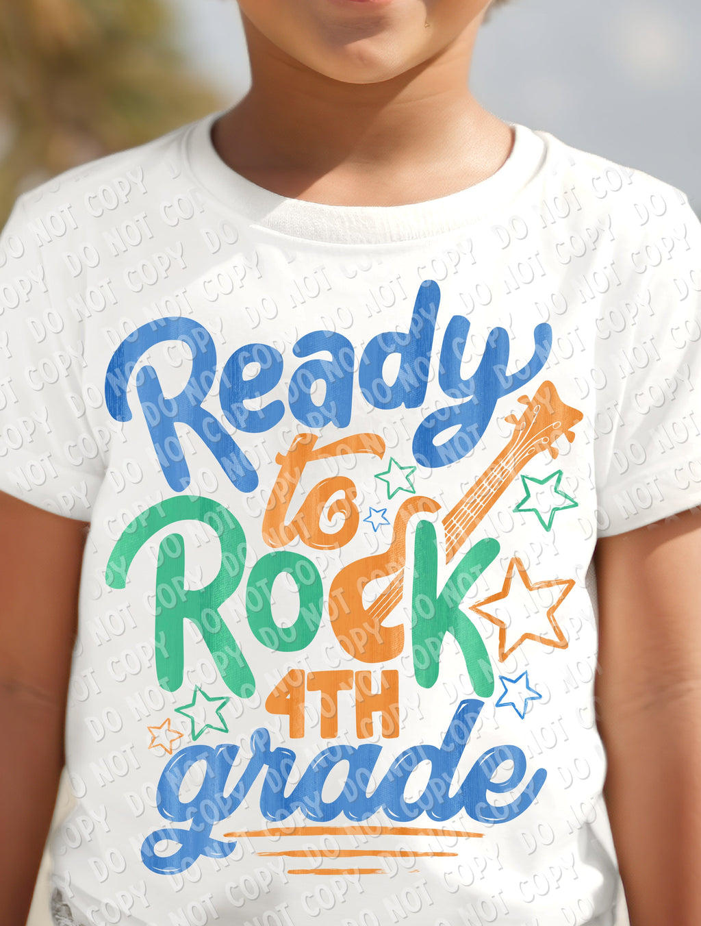 08-73 Ready to Rock - Color (choose grade) Completed Tee
