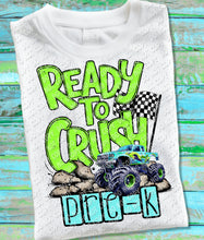 Load image into Gallery viewer, 08-74 Ready to Crush - Green (choose grade) Completed Tee
