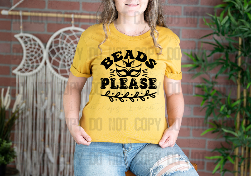 09-45 Beads Please DTF TRANSFER ONLY