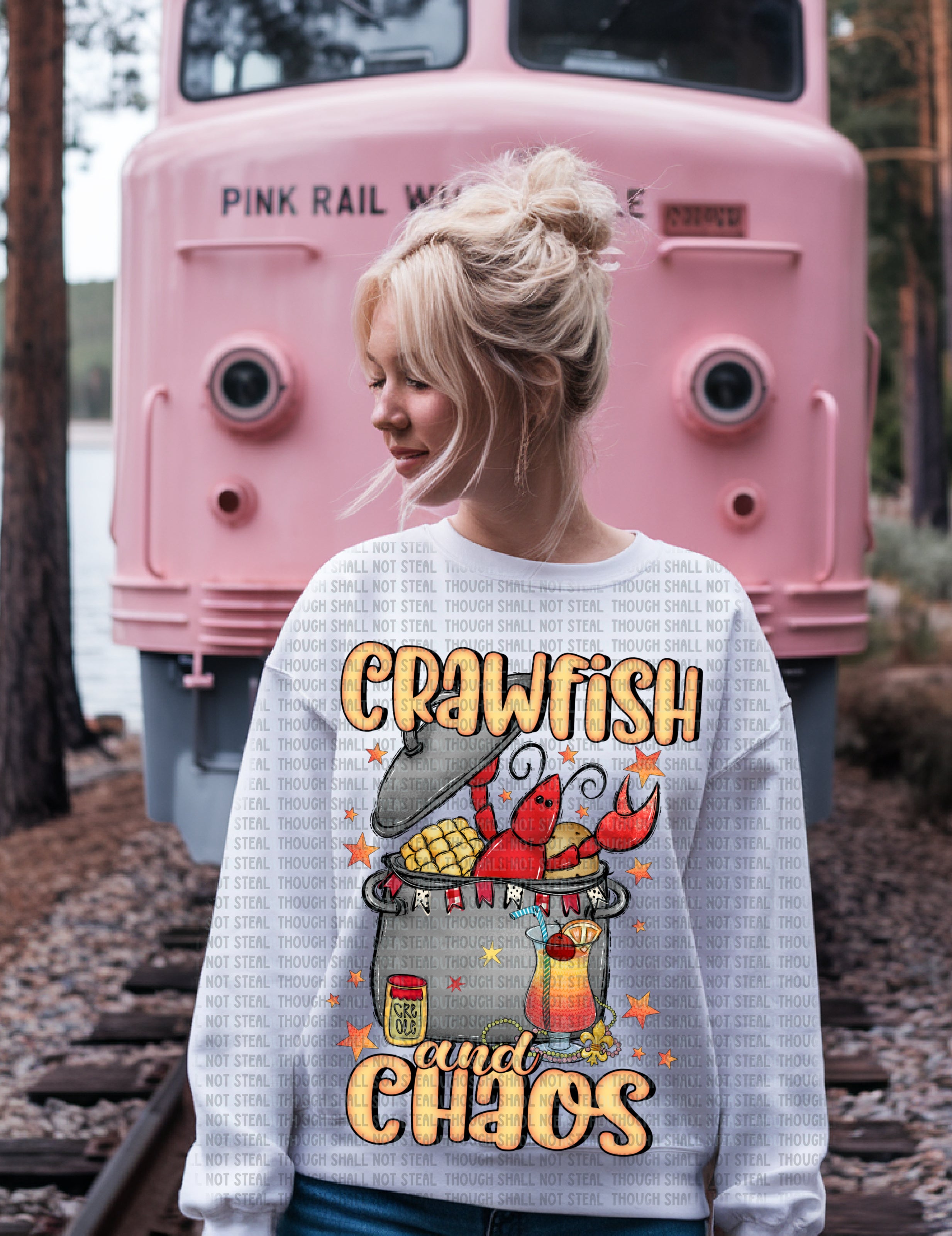 09-62 Crawfish and Chaos Completed Tee