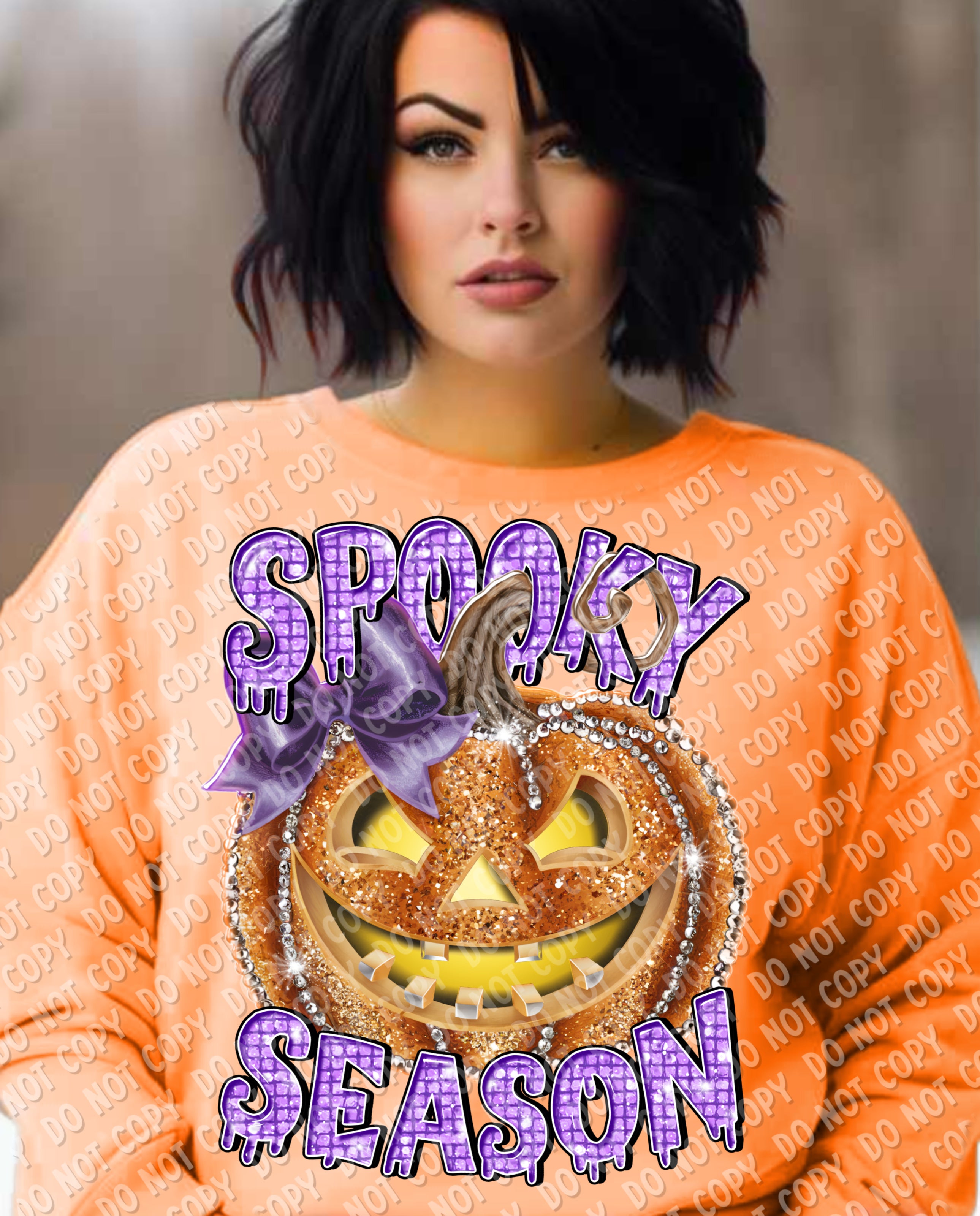 10-203 Spooky Season DTF Transfer ONLY