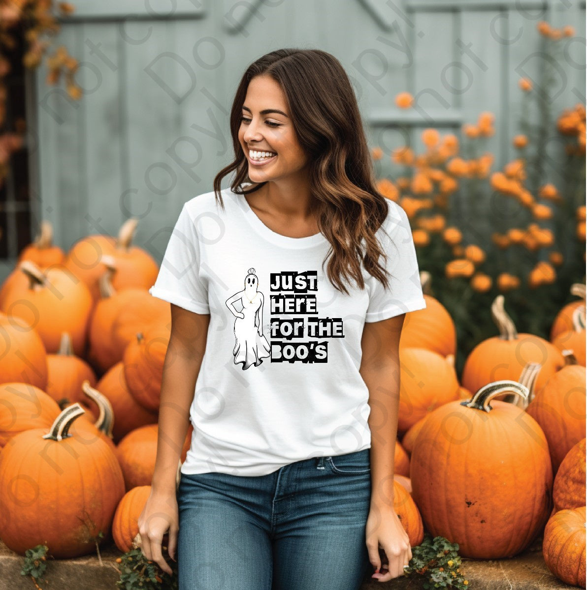 10-206 just here for the boos Completed Tee