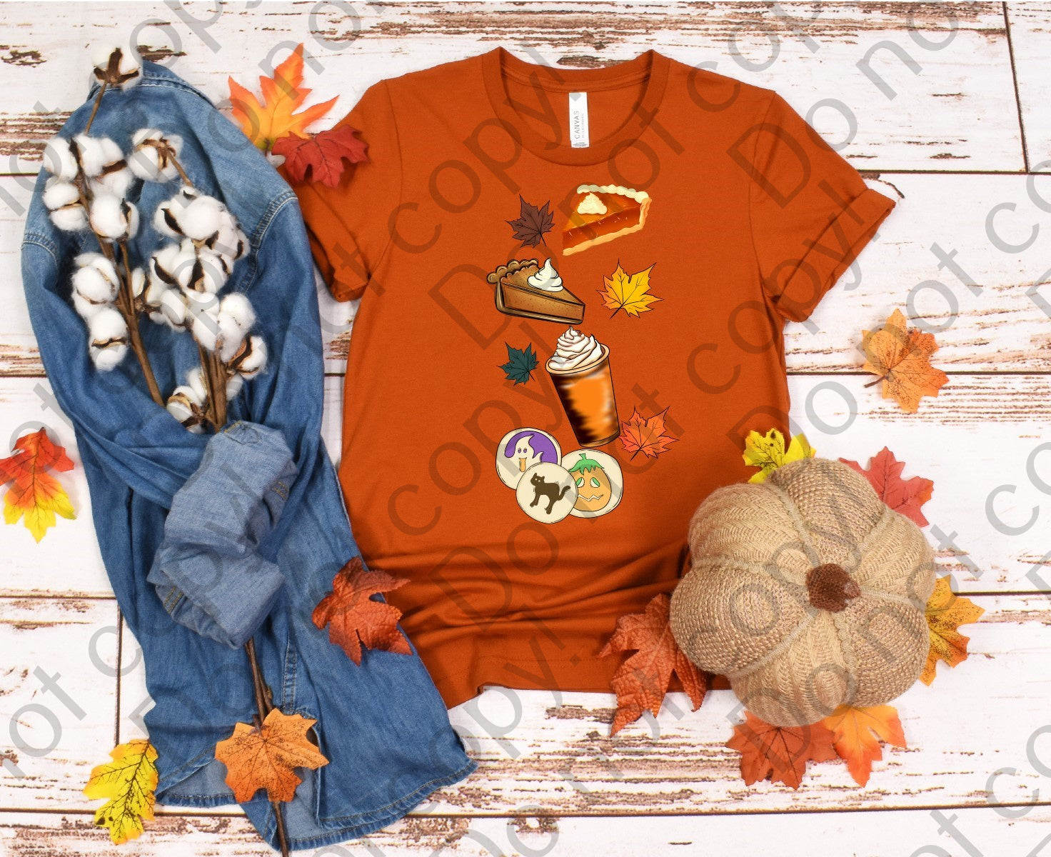 10-240 pumpkin pie & spice DTF Transfer ONLY