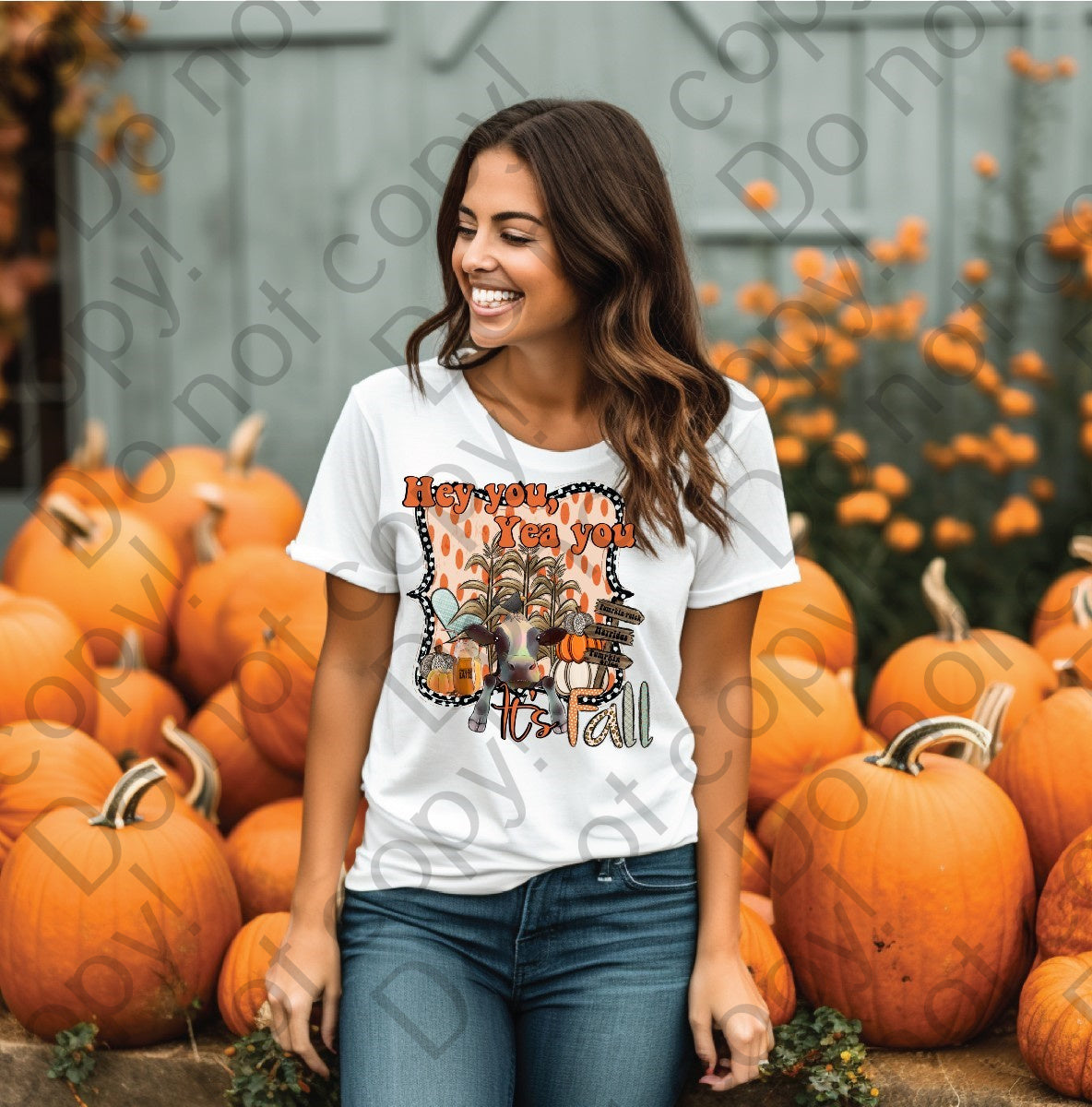 10-247 hey you, yea you its fall DTF Transfer ONLY