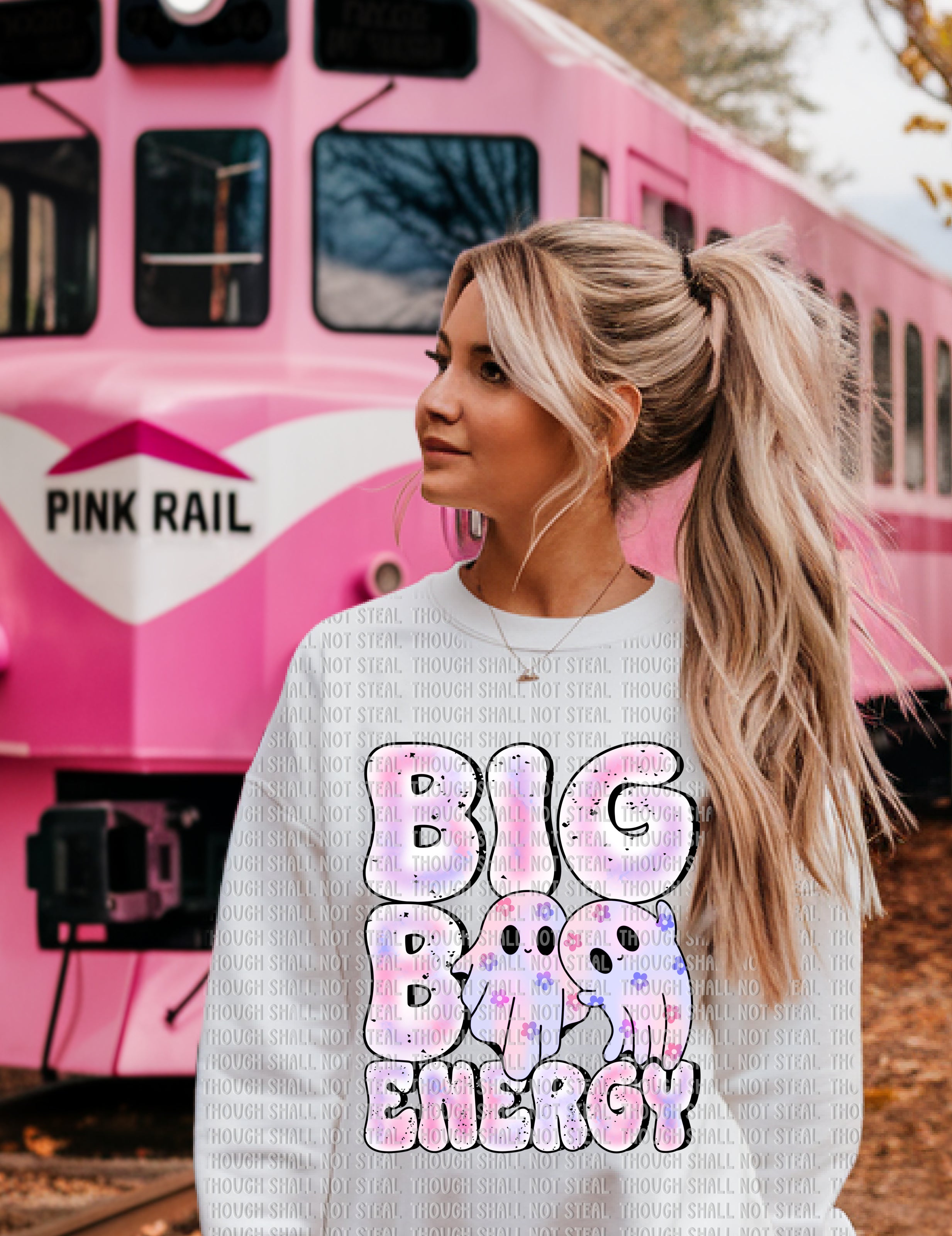 10-254 Big Boo Energy Completed Tee