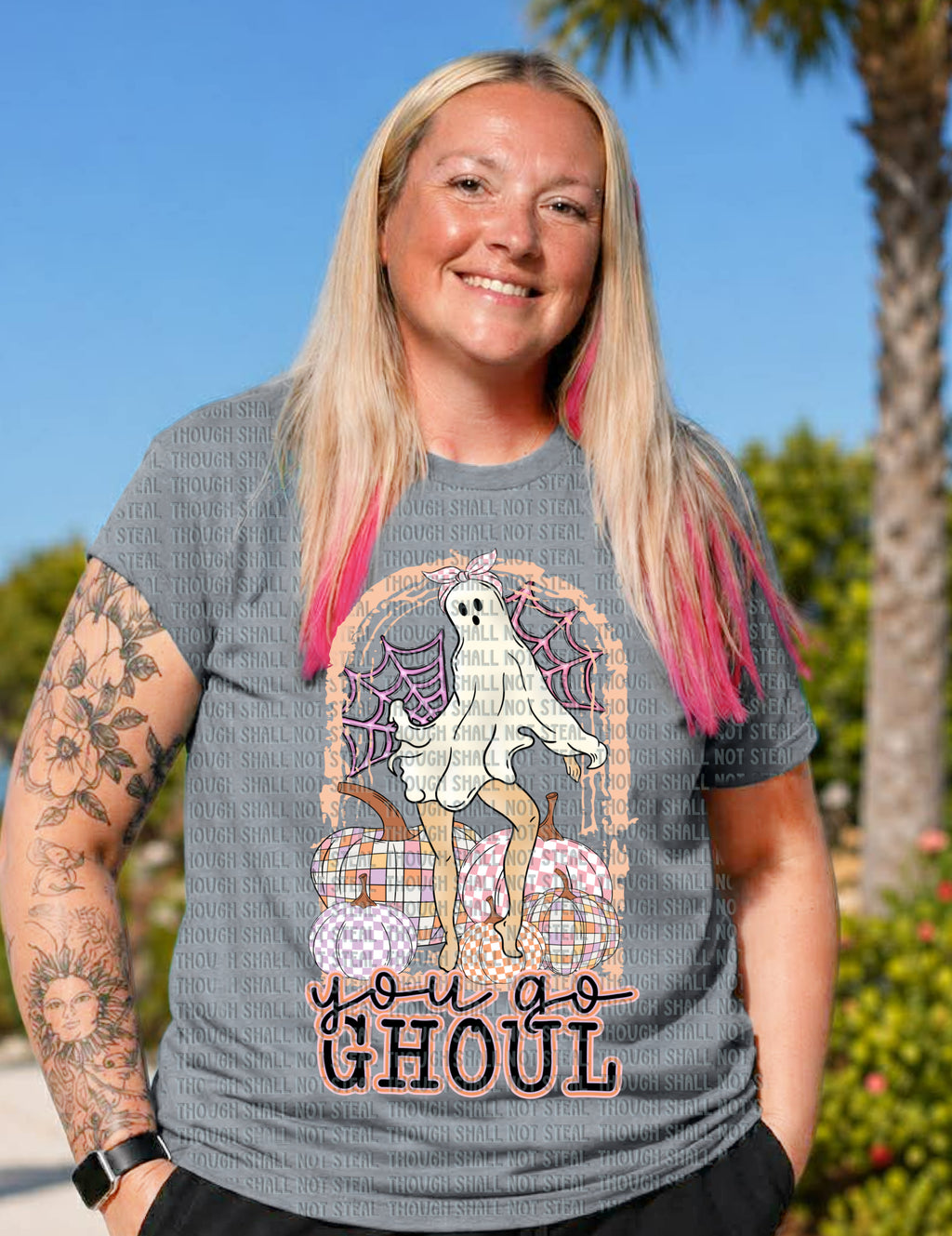 10-264 You go ghoul Completed Tee