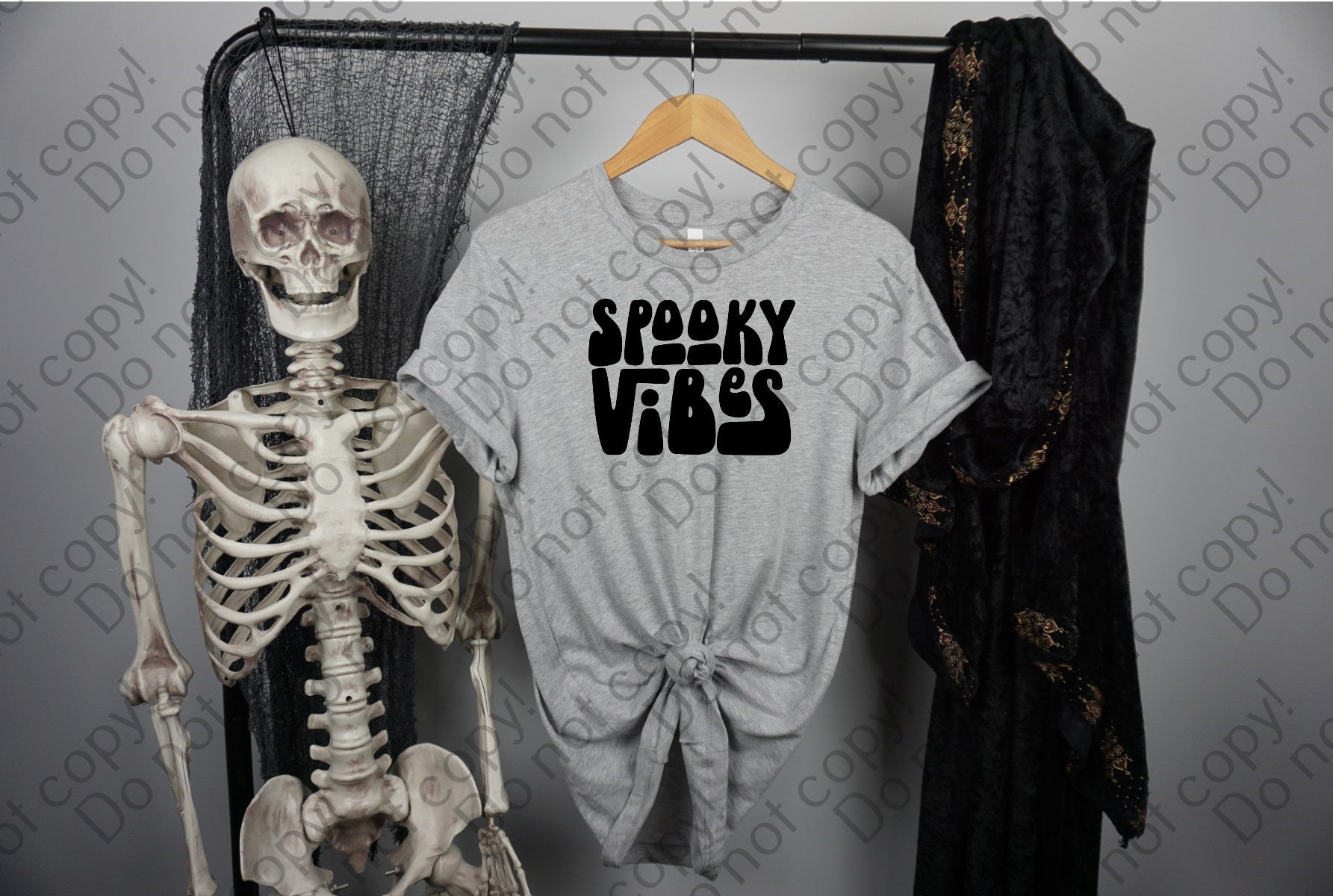 10-93 Spooky Vibes 1 DTF TRANSFER ONLY