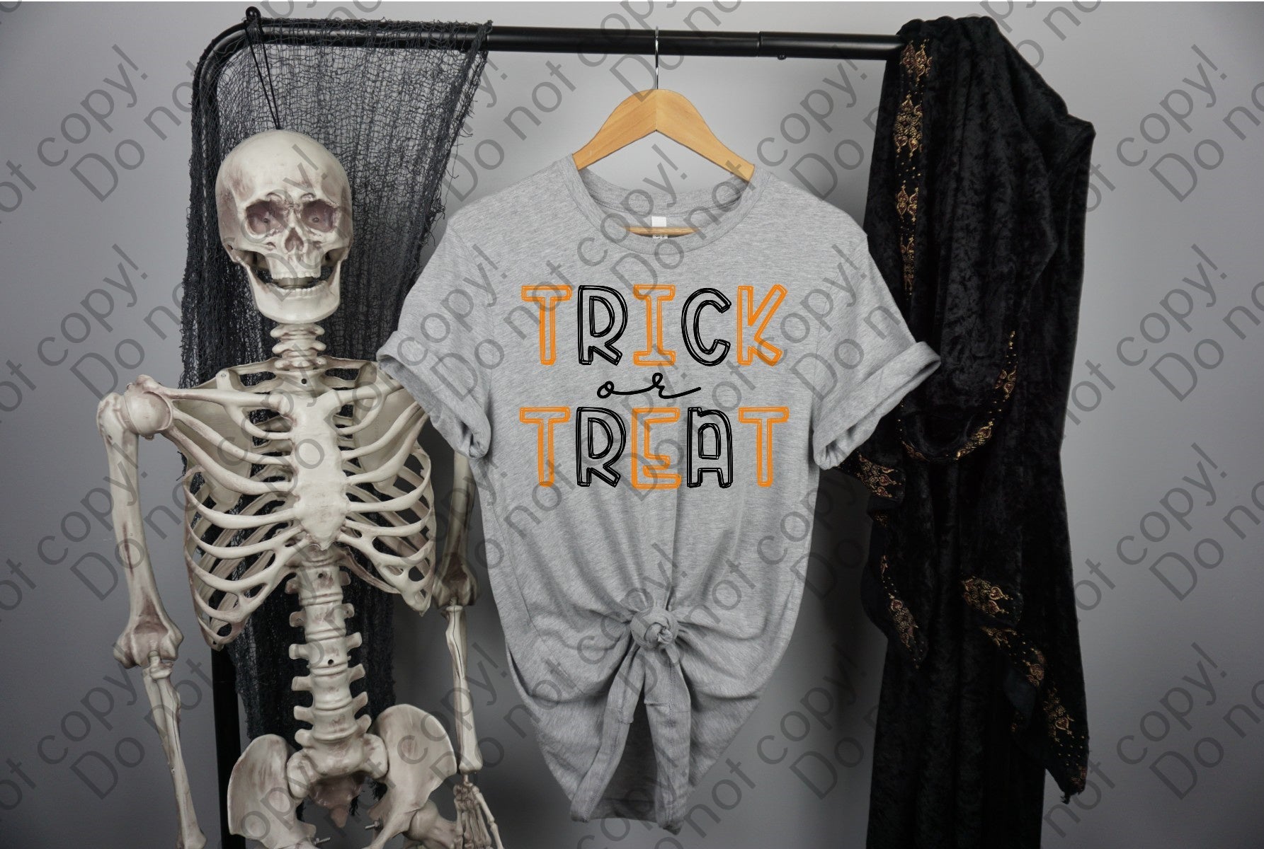 10-95 Trick Or Treat 001 DTF TRANSFER ONLY