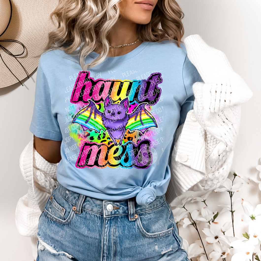 10-110 Haunt Mess Bright DTF TRANSFER ONLY