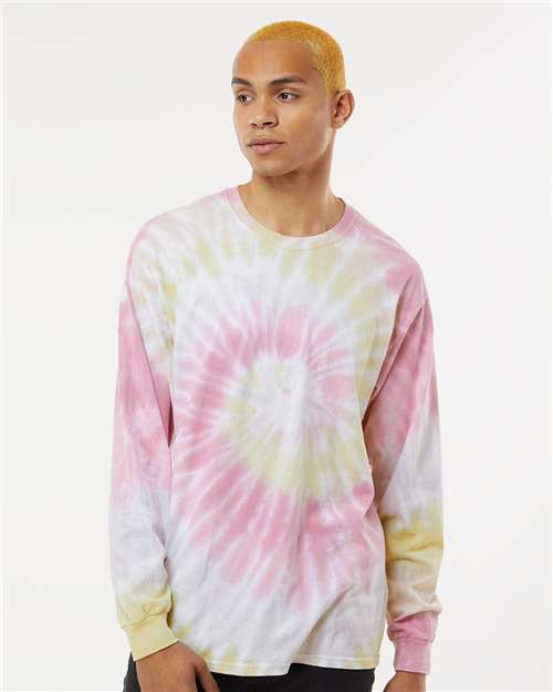 Unisex Tie-Dyed Long Sleeve T-Shirt