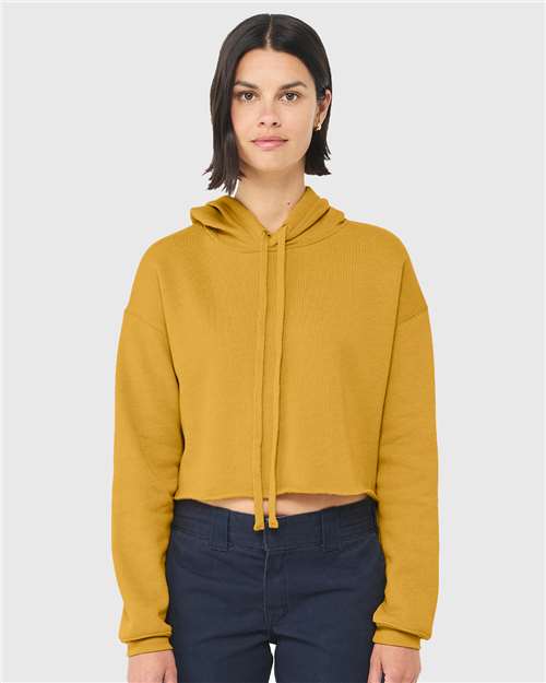 Women's Crop Fleece Hoodie Sweatshirt