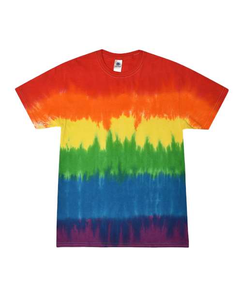 Unisex Multi-Color Tie-Dyed T-Shirt