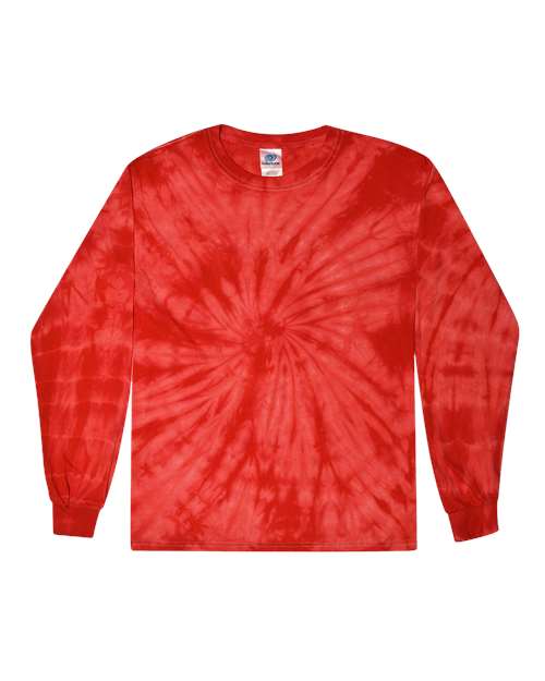 Unisex Tie-Dyed Long Sleeve T-Shirt