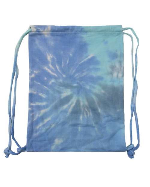 Tie-Dyed Drawstring Bag