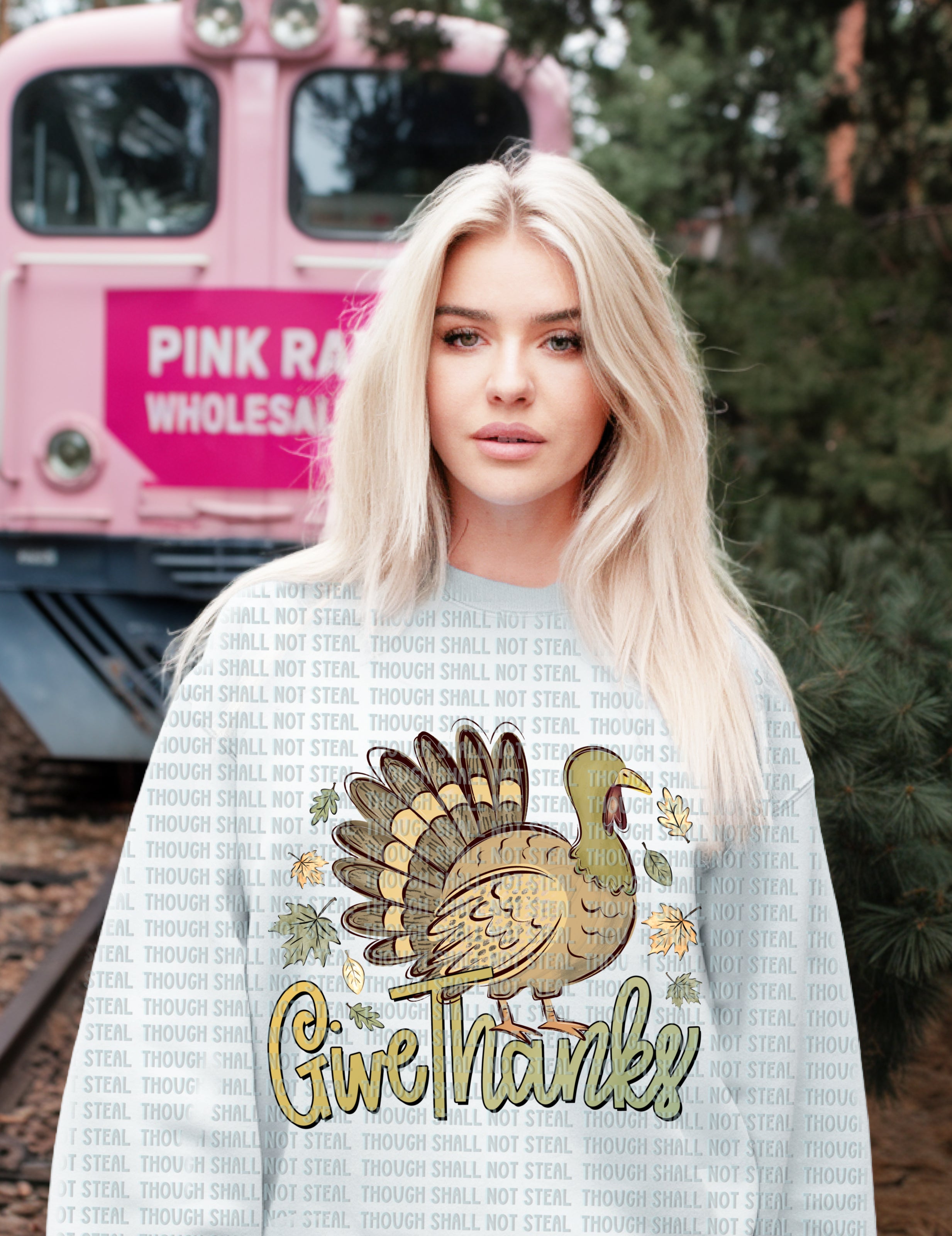 11-64 Give Thanks Completed Tee