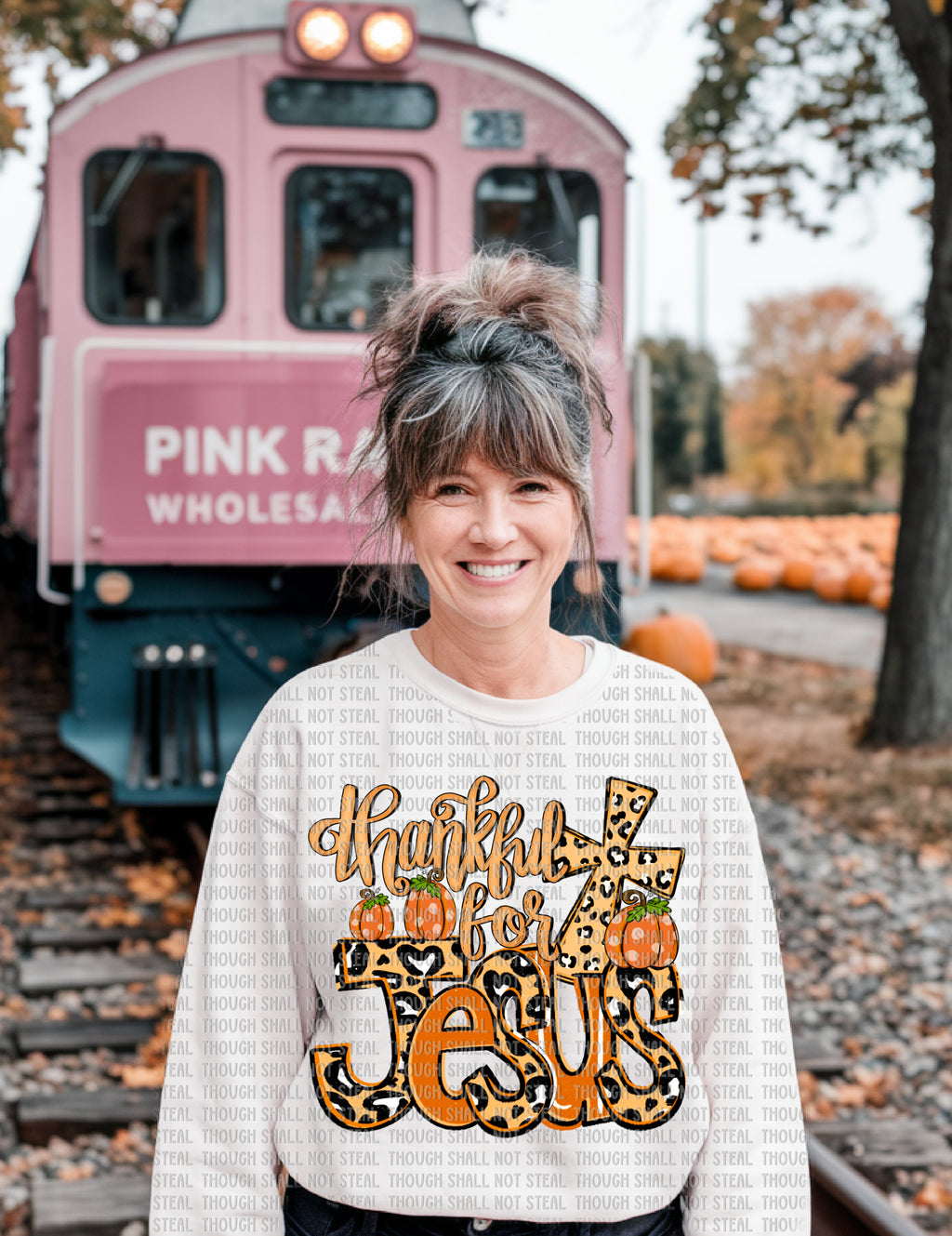 11-68 Thankful for Jesus Completed Tee