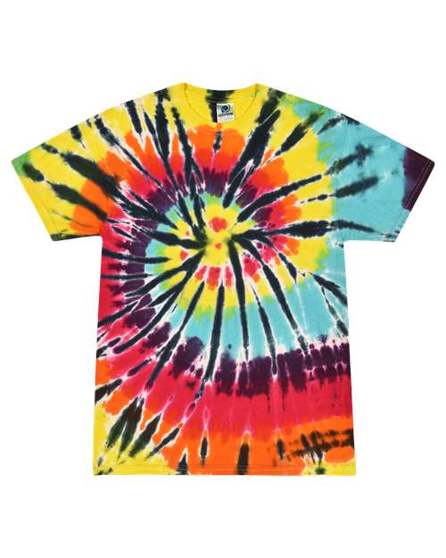 Unisex Multi-Color Tie-Dyed T-Shirt