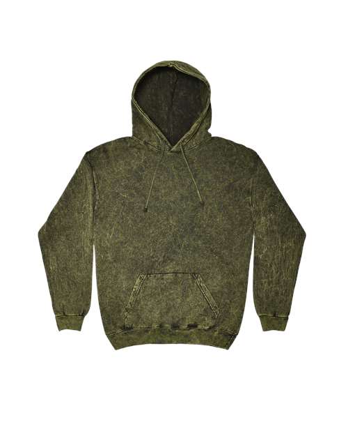 Unisex Mineral Wash Hooded Sweatshirt