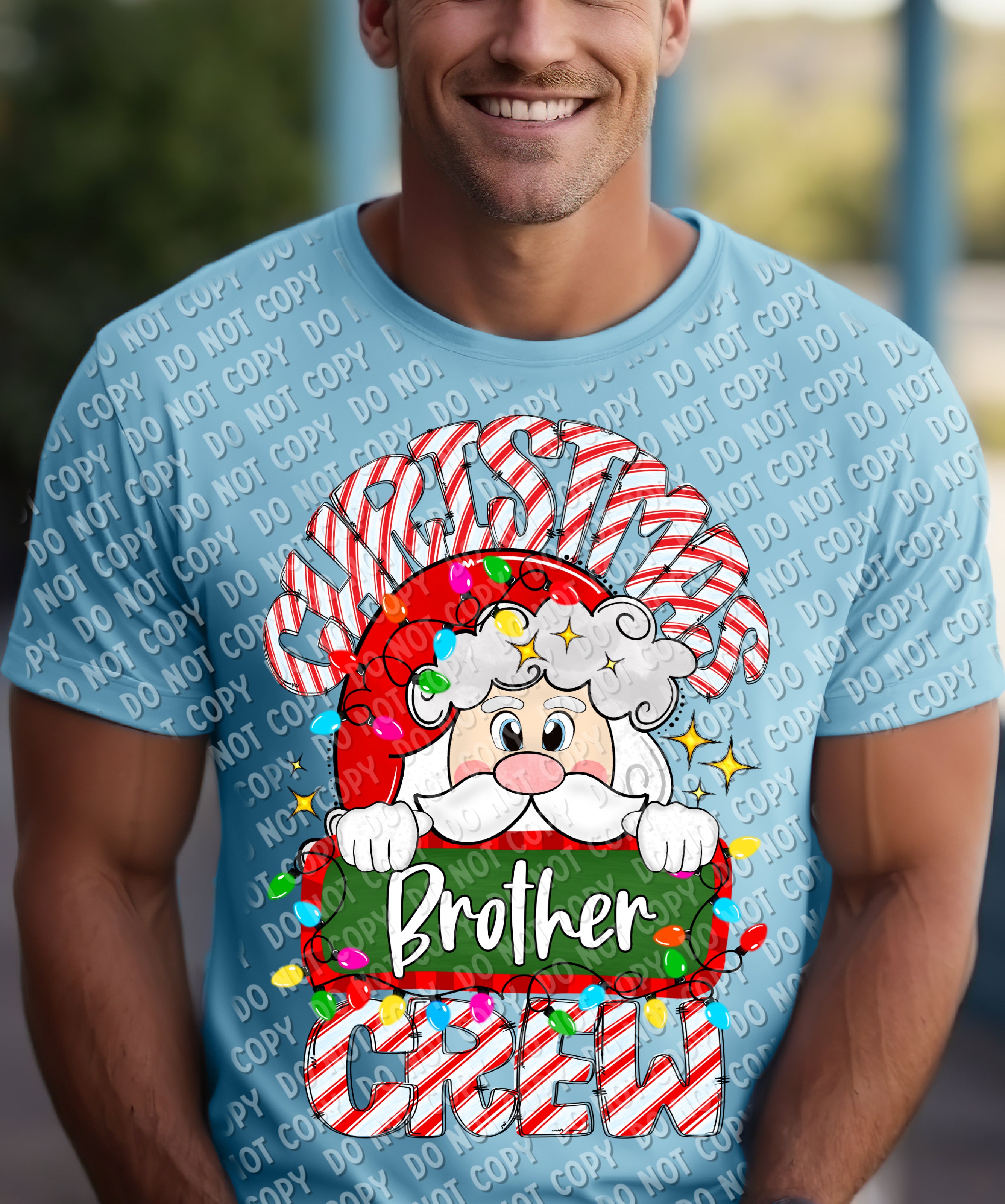 12-271-C Brother - Christmas Crew DTF TRANSFER ONLY