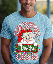 Load image into Gallery viewer, 12-271-E Daddy - Christmas Crew Completed Tee
