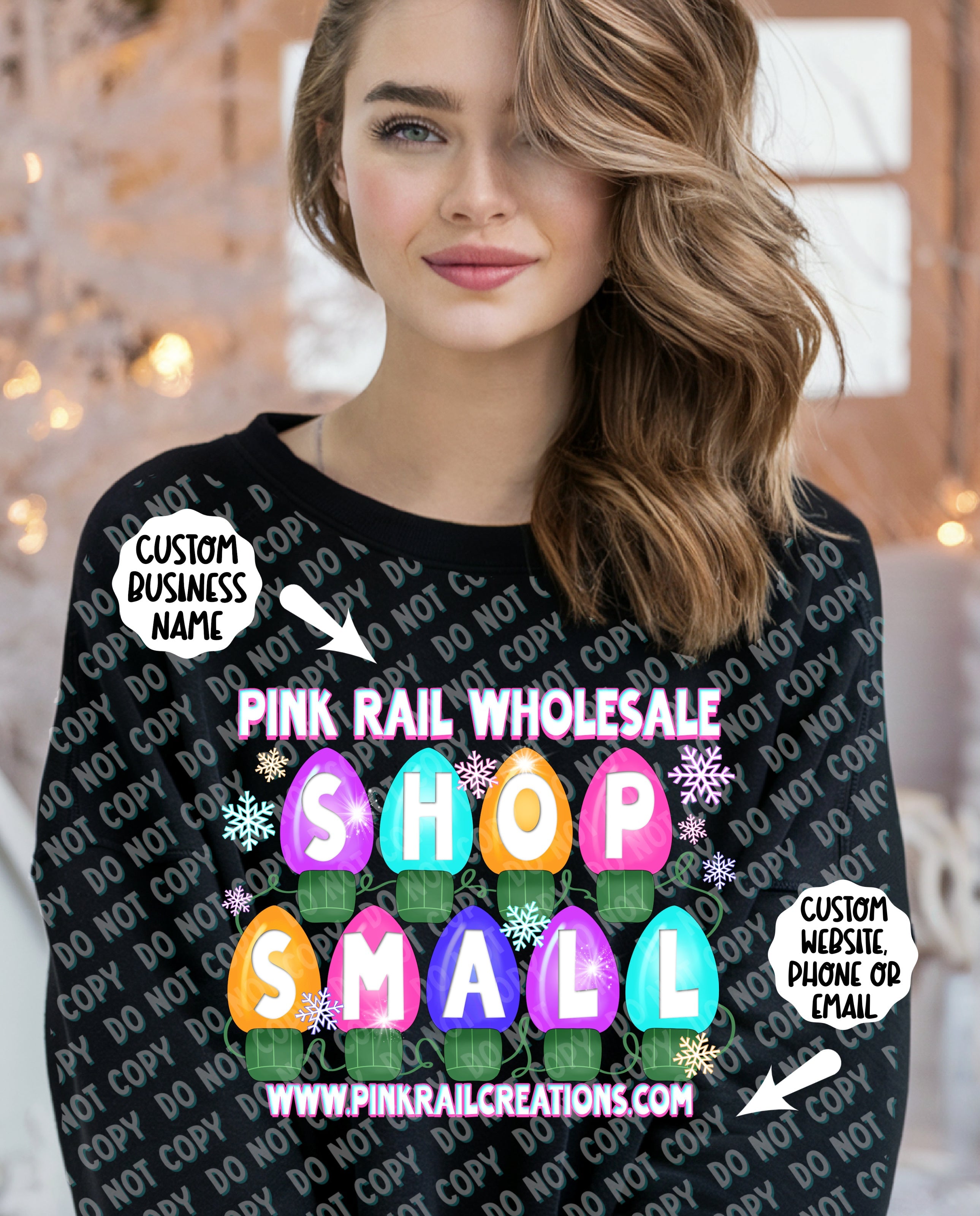 12-276 Blank - Shop Small Completed Tee