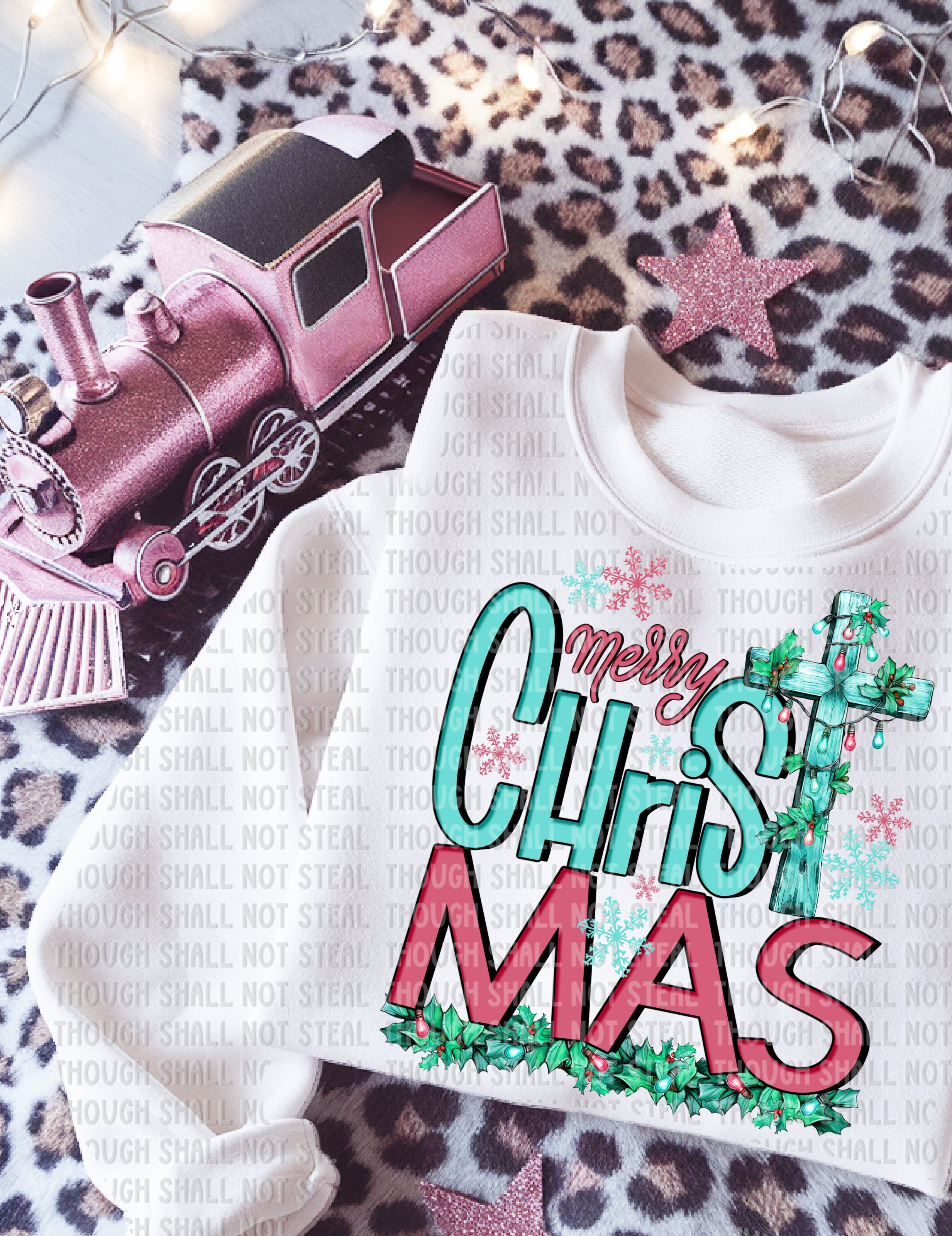 12-278 Merry Christmas Completed Tee