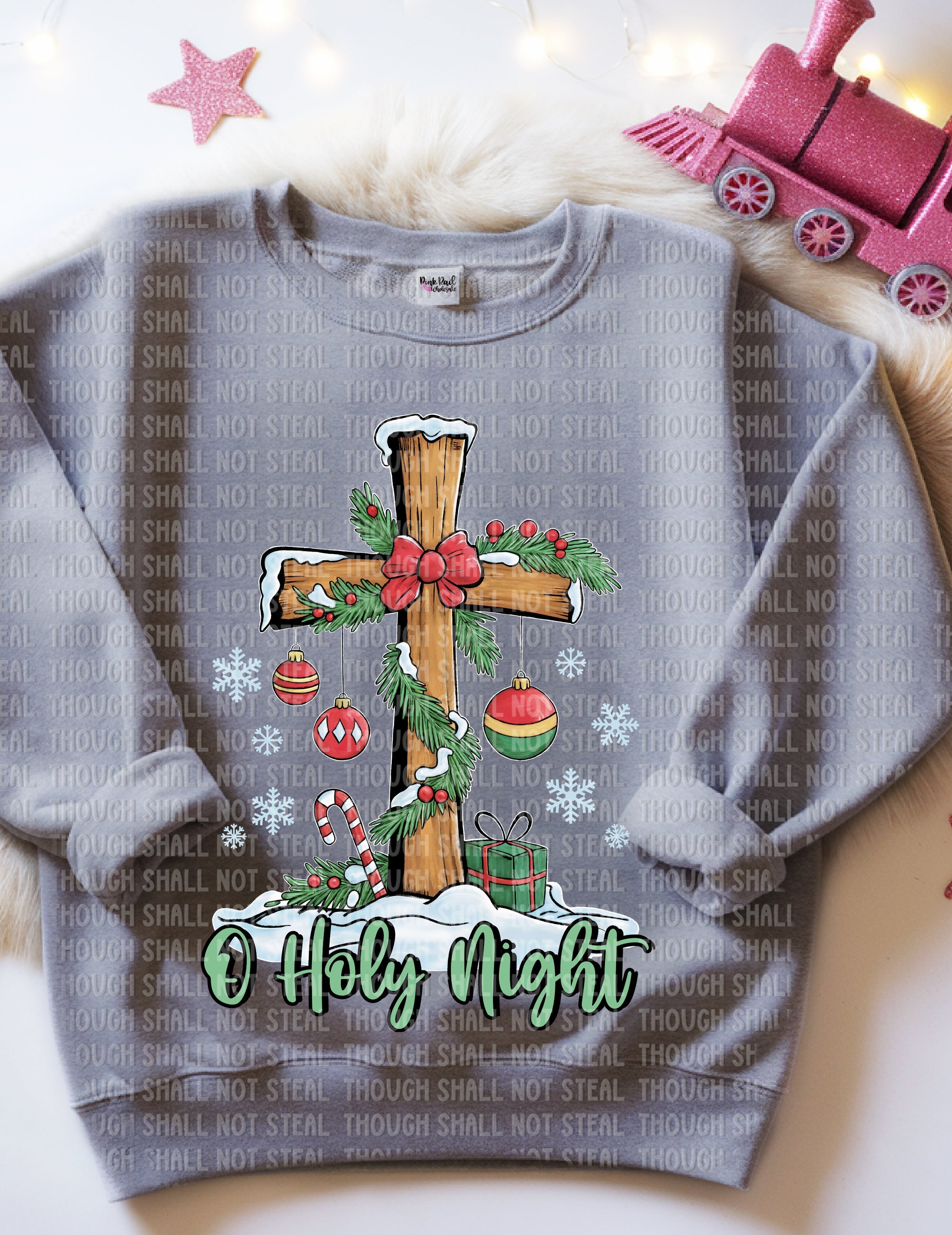 12-279 O Holy Night Completed Tee