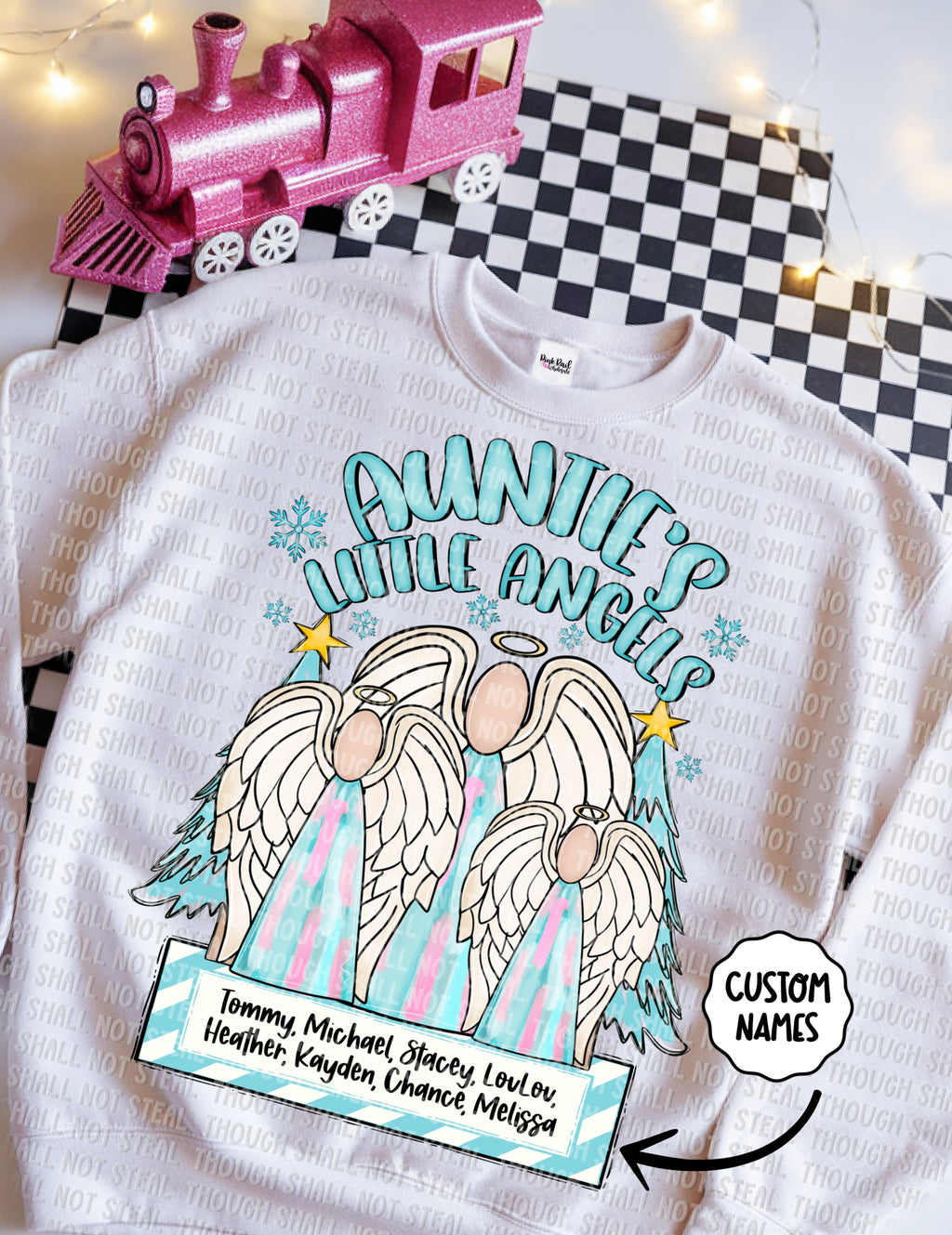 12-280 Auntie_s Little Angels Completed Tee