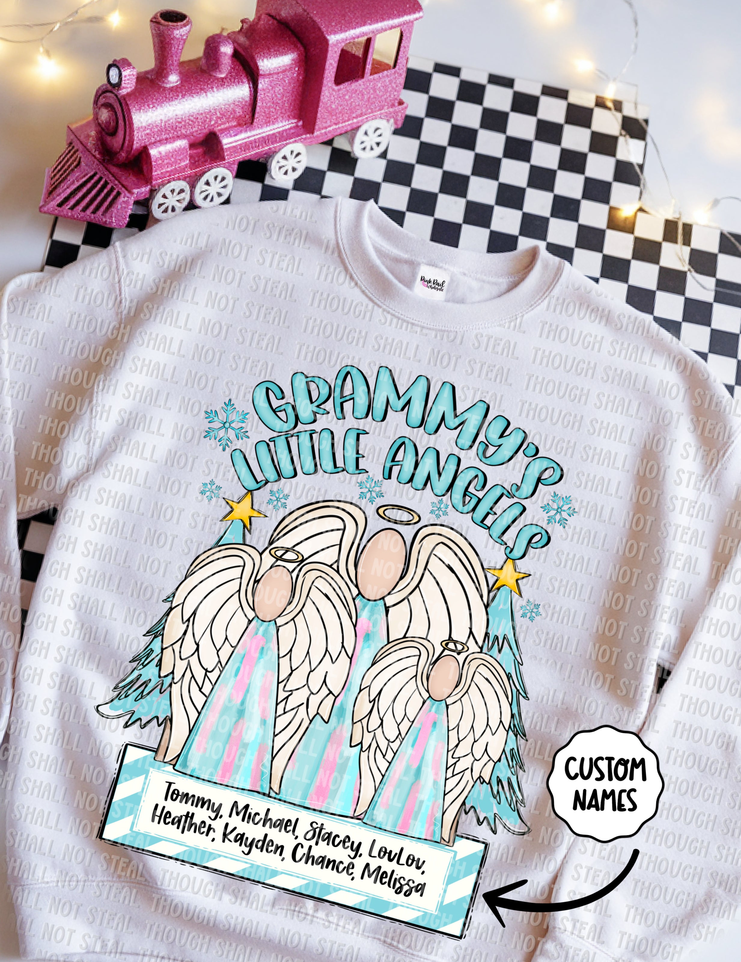 12-283 Grammy_s Little Angels DTF TRANSFER ONLY