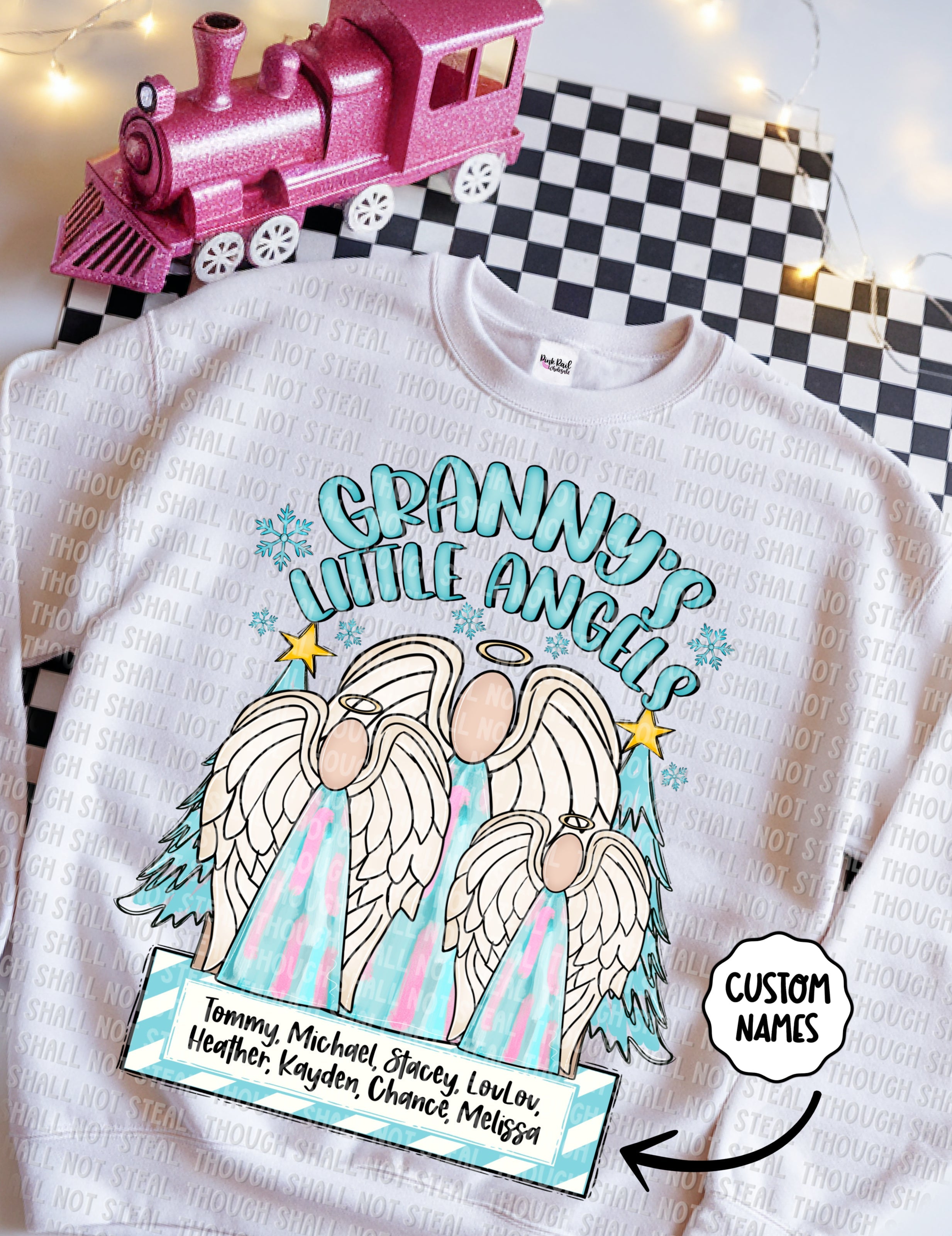 12-285 Granny_s Little Angels Completed Tee