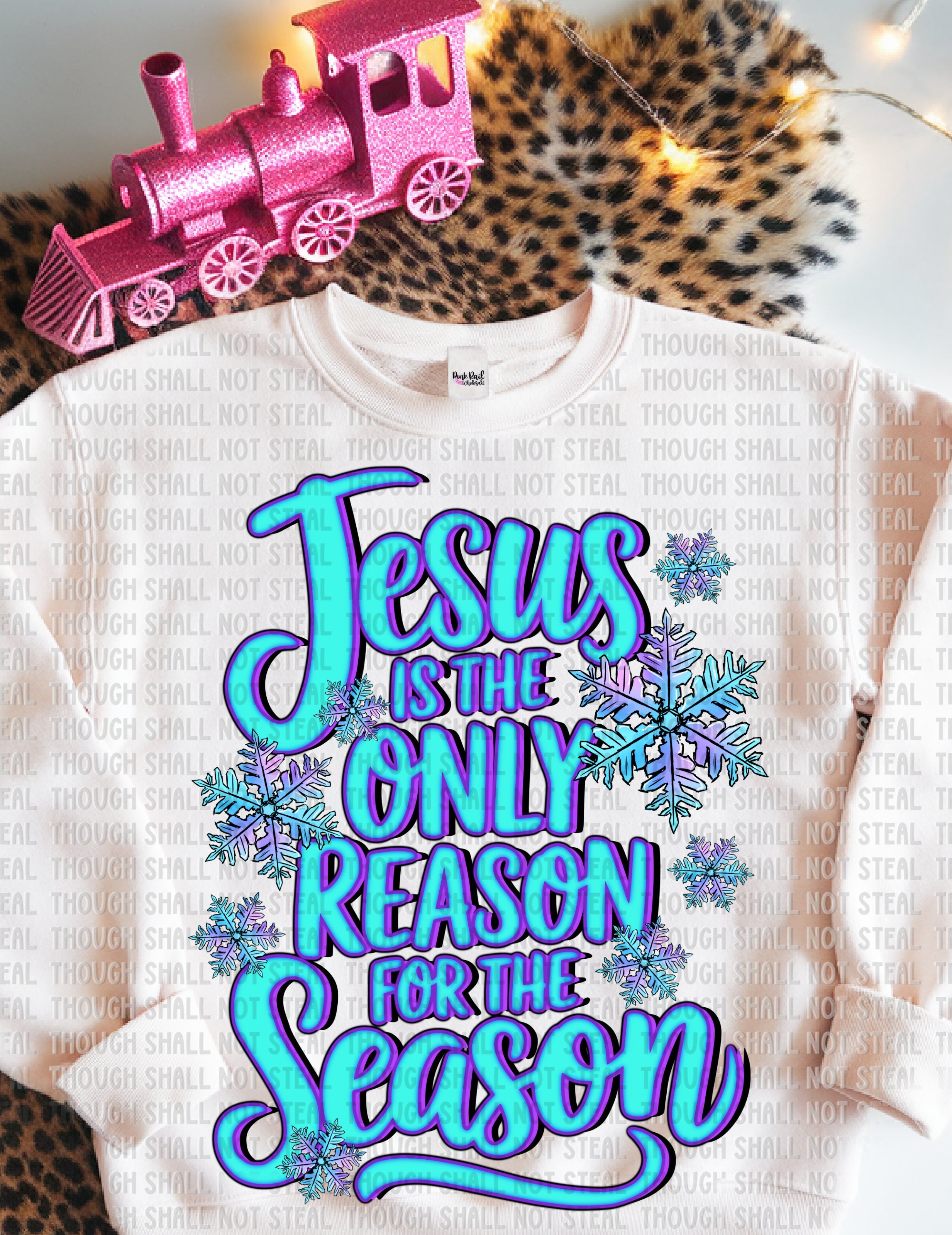 12-297 Jesus is the only reason Completed Tee