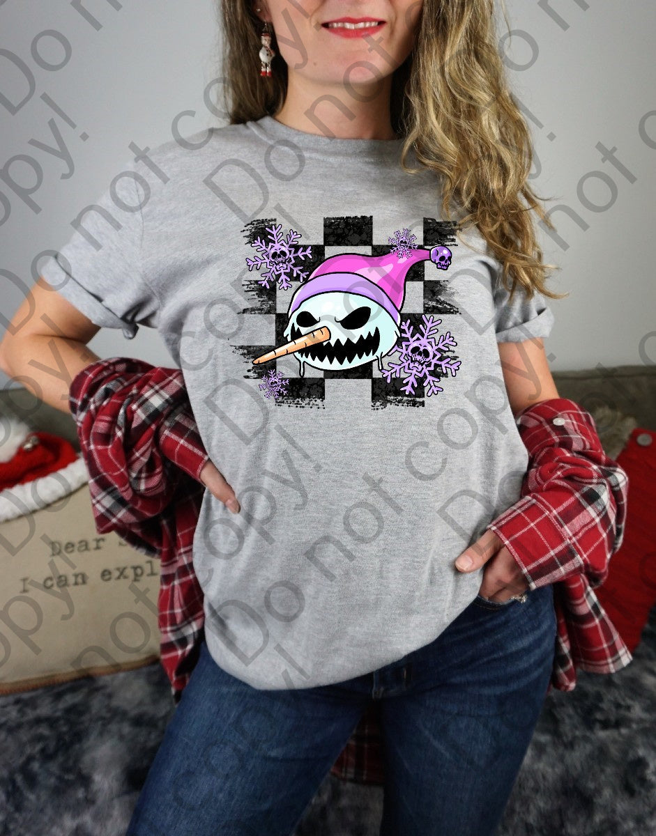 12-316 Angry Snowman Jack Frost Completed Tee