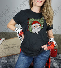 Load image into Gallery viewer, 12-360 Merry and Bright Ohio with Santa Completed Tee
