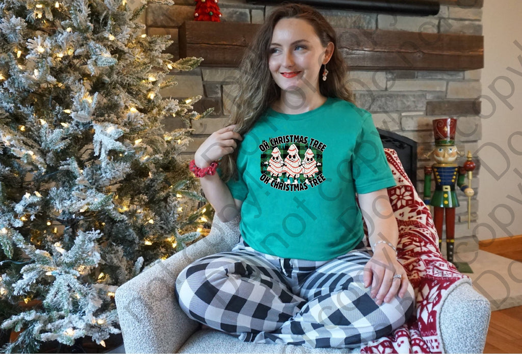 12-393_Oh_Christmas_Tree_with_Cookies Completed Tee