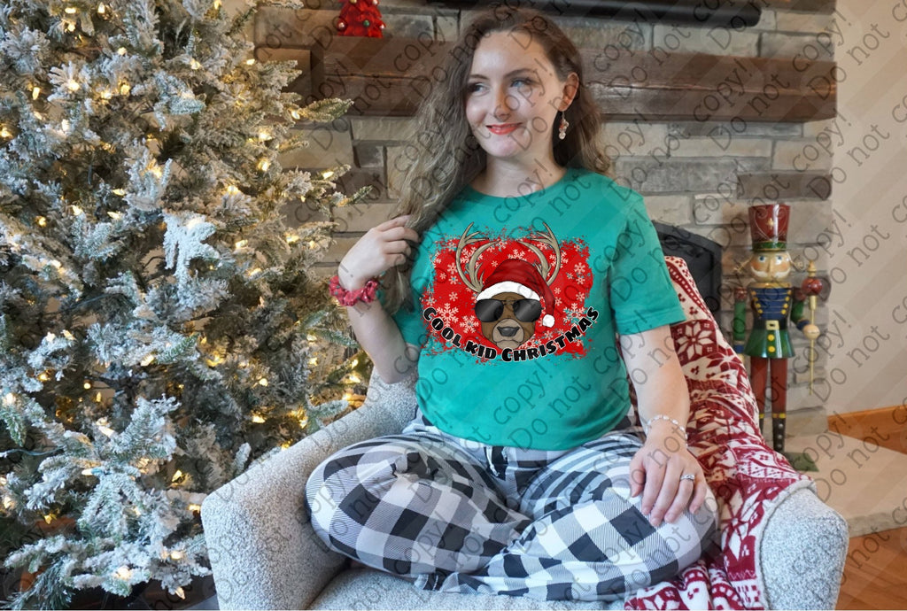 12-451 Cool Kid Christmas Completed Tee